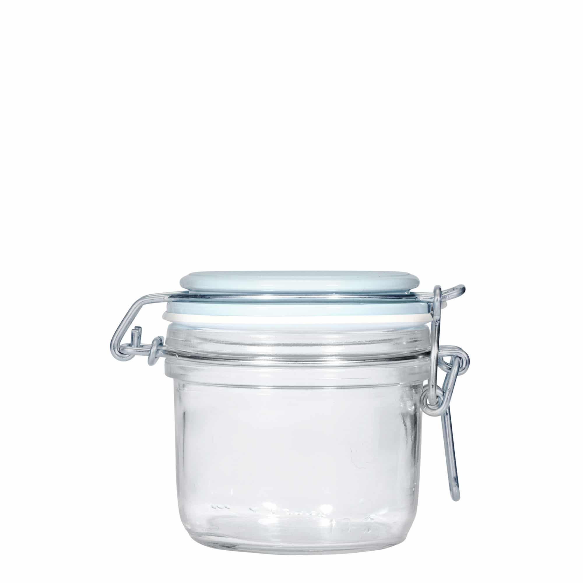 200 ml patentglas 'Fido', blå, åbning: Patentlåg 200 ml patentglas 'Fido', blå, åbning: Patentlåg