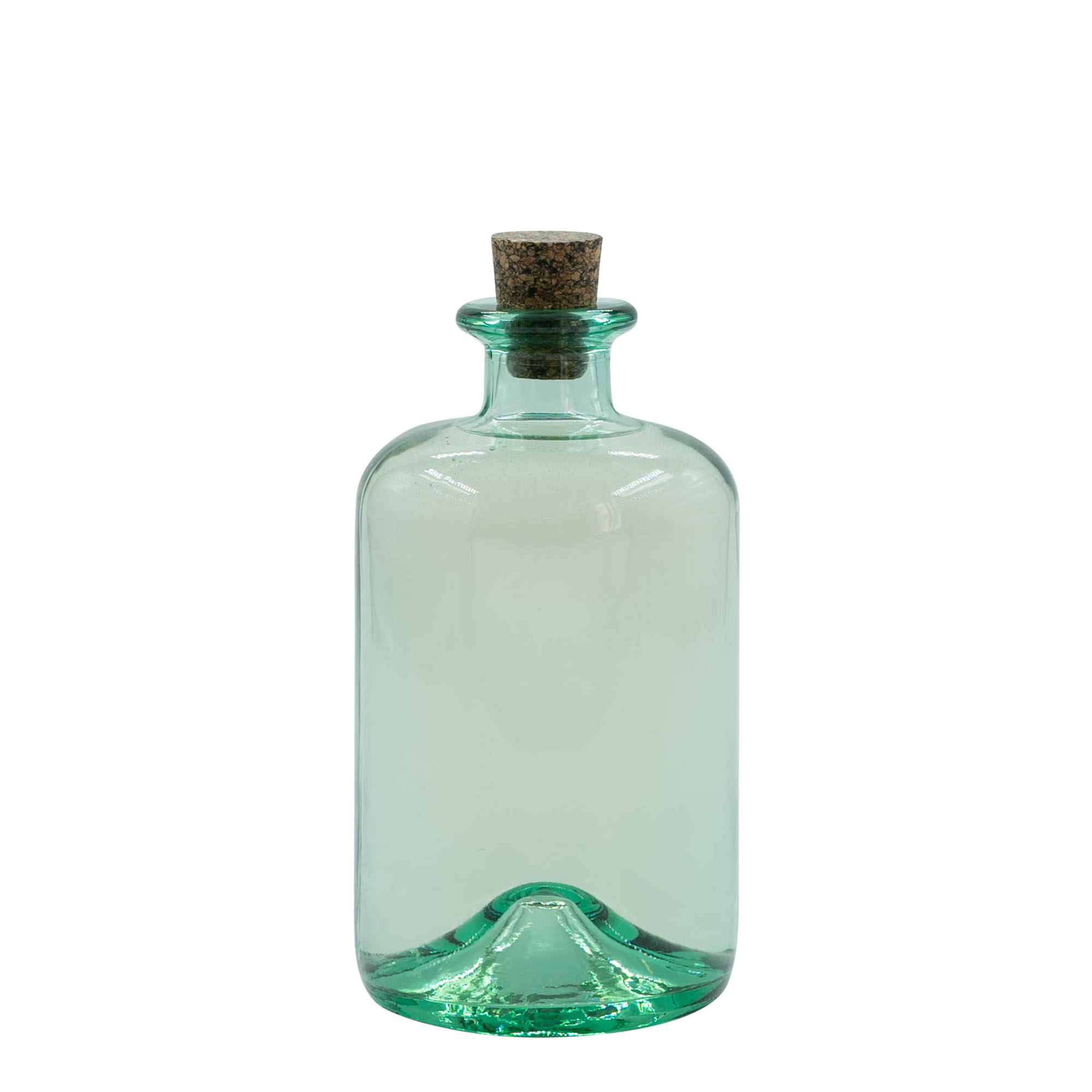 500 ml glasflaske 'Pharma', åbning: kork 500 ml glasflaske 'Pharma', åbning: kork