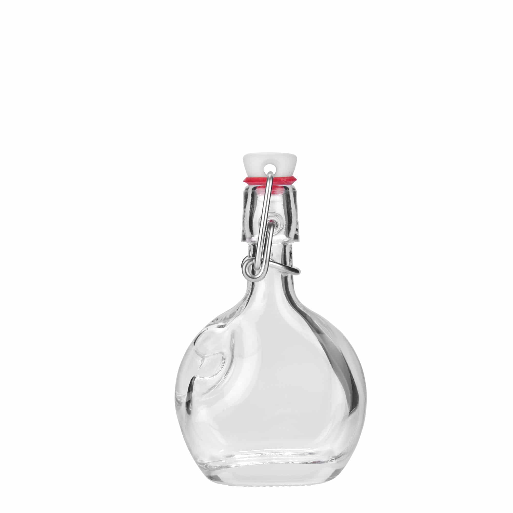 40 ml glasflaske 'Lukas', oval, åbning: patentprop