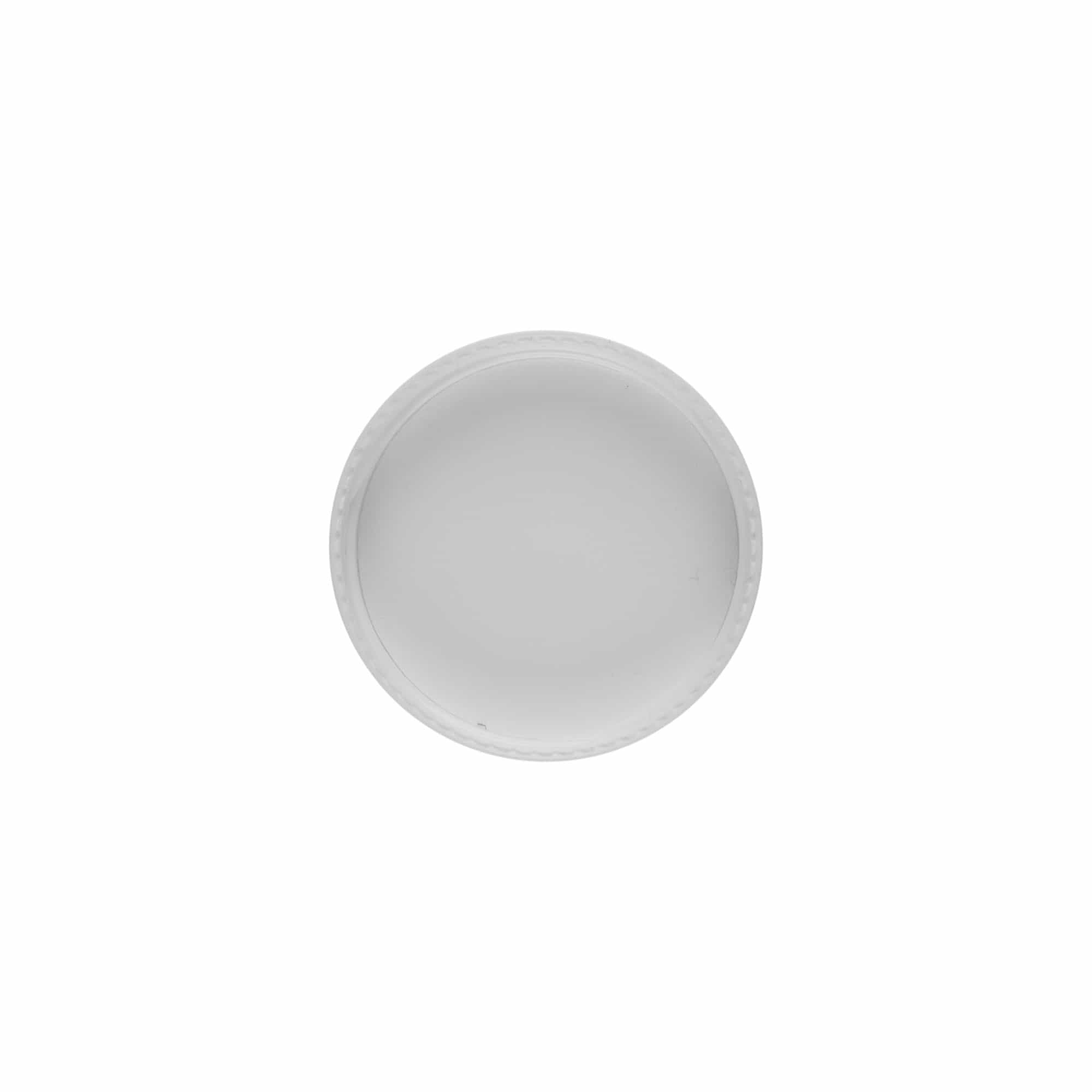 Skruelåg til 5 ml 'Antonella', PP-plast, hvid