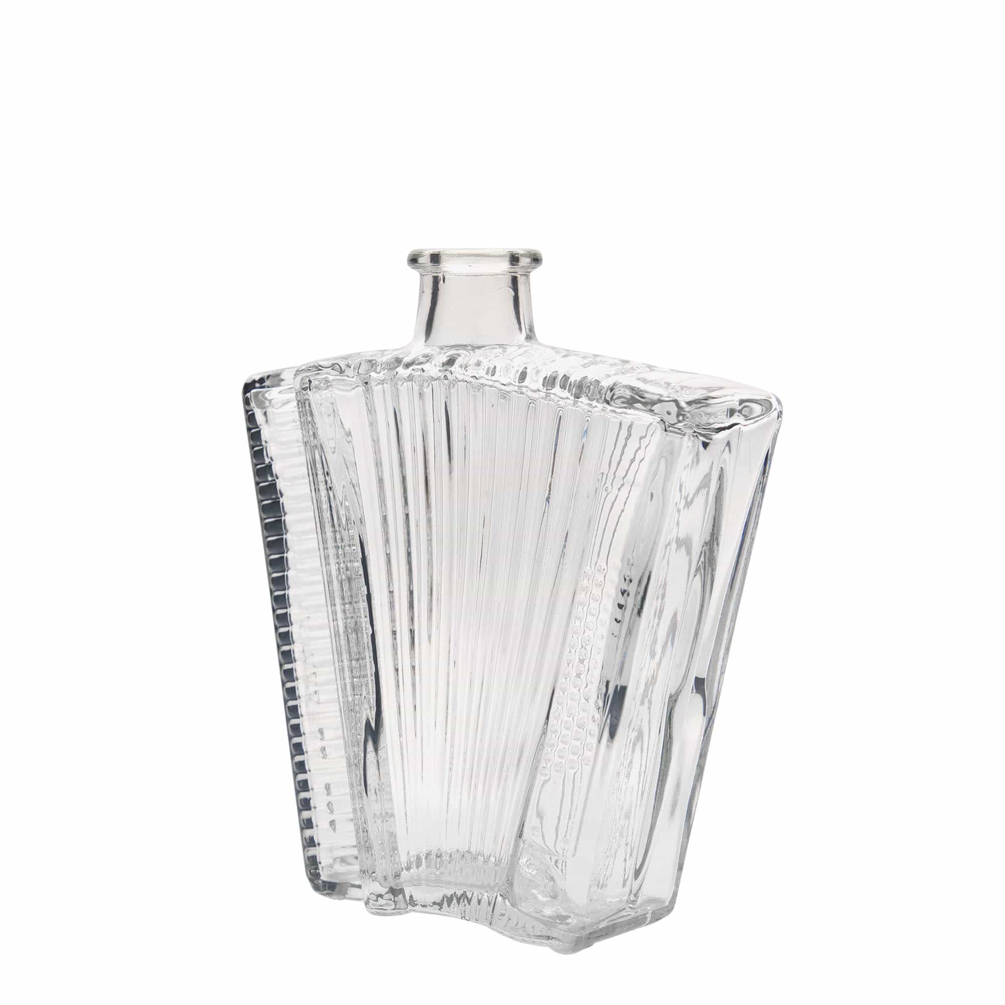 500 ml glasflaske »Akkordeon«, munding: kork