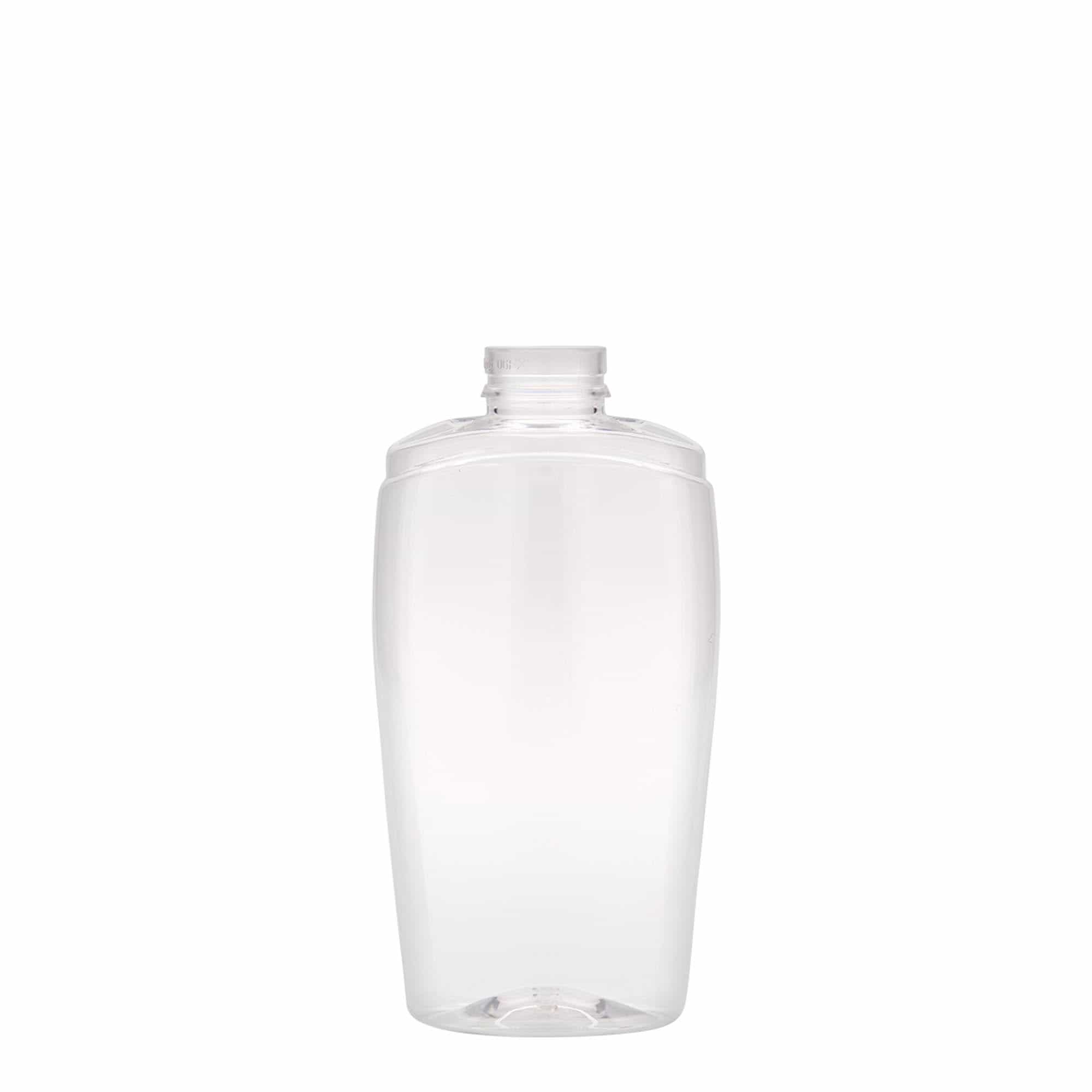 200 ml PET-flaske 'Squeeze', oval, plast
