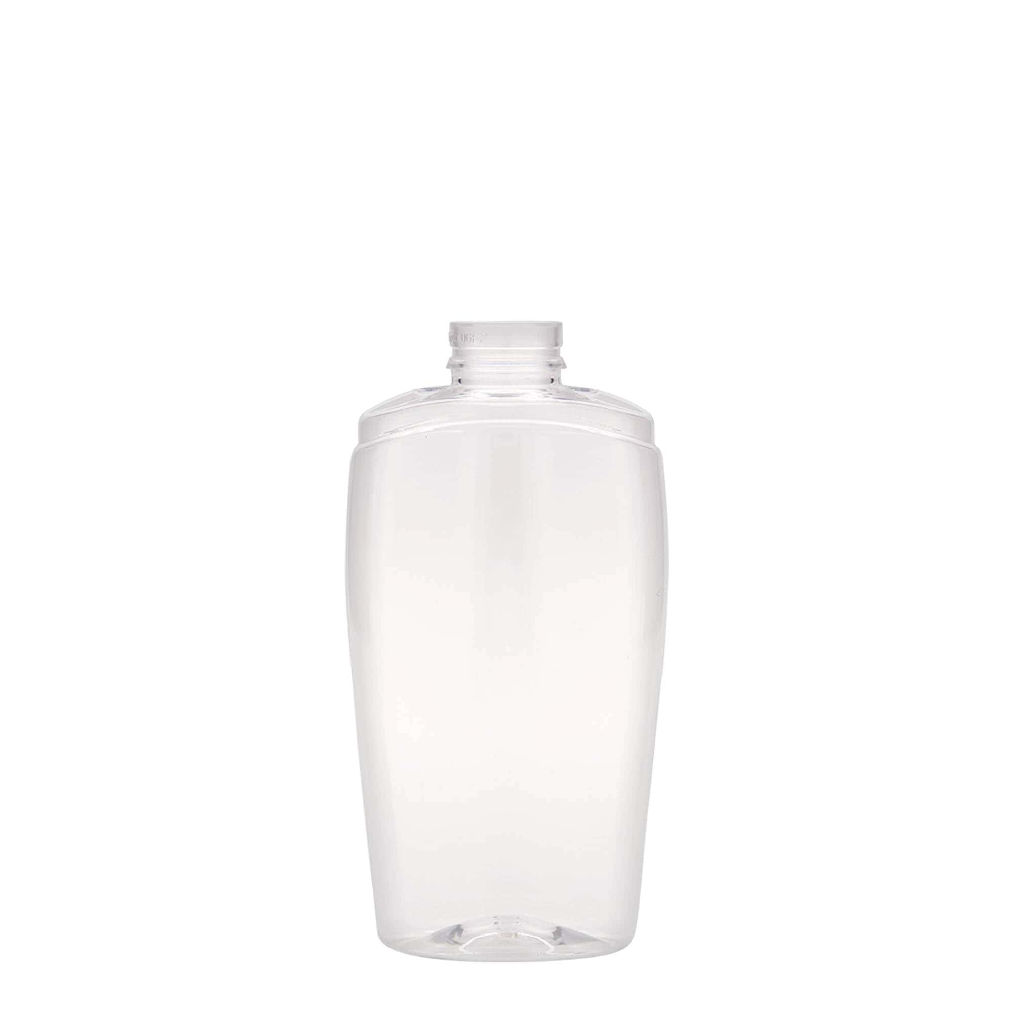 200 ml PET-flaske 'Squeeze', oval, plastik