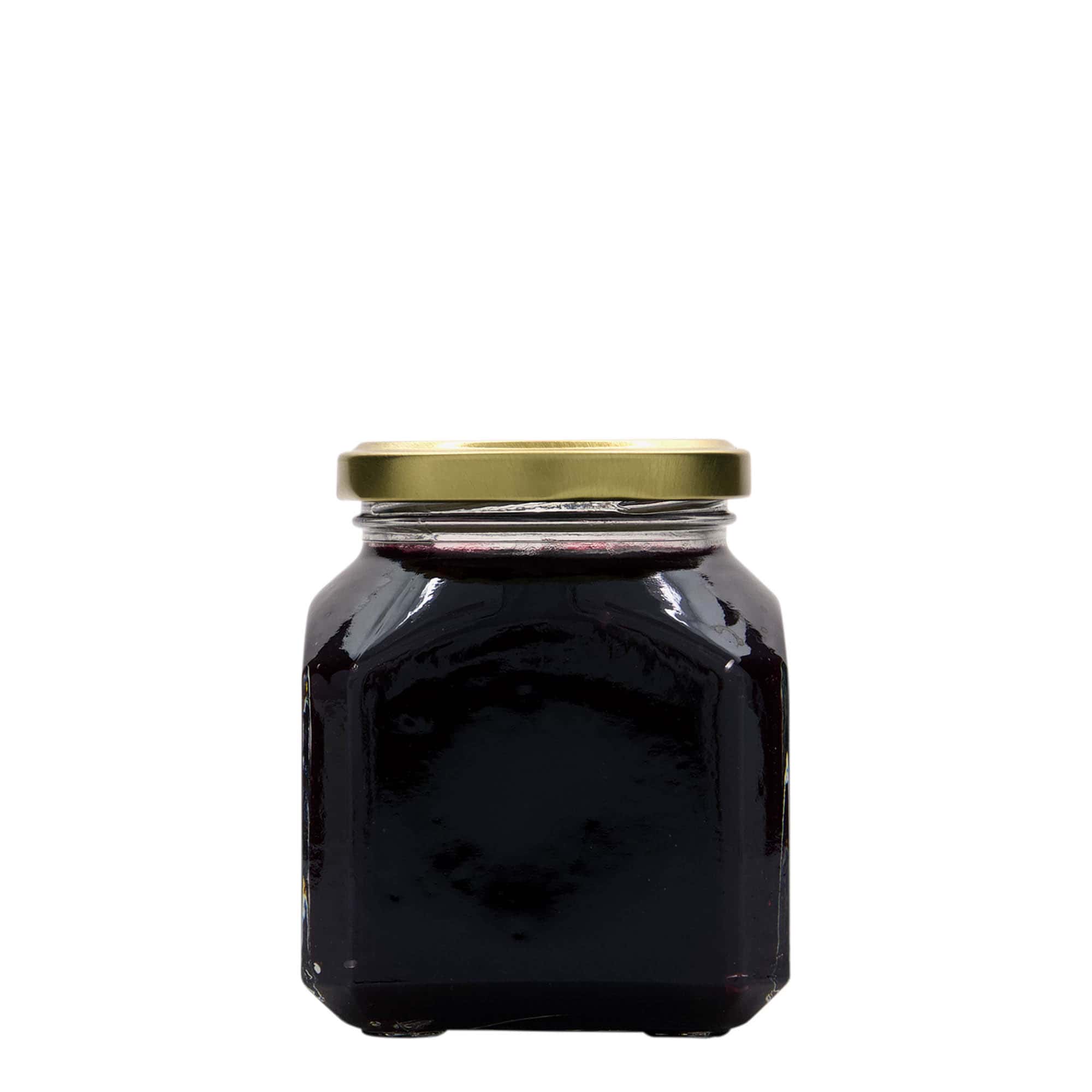 314 ml firkantet glas 'Mailand', åbning: Twist-Off (TO 63)