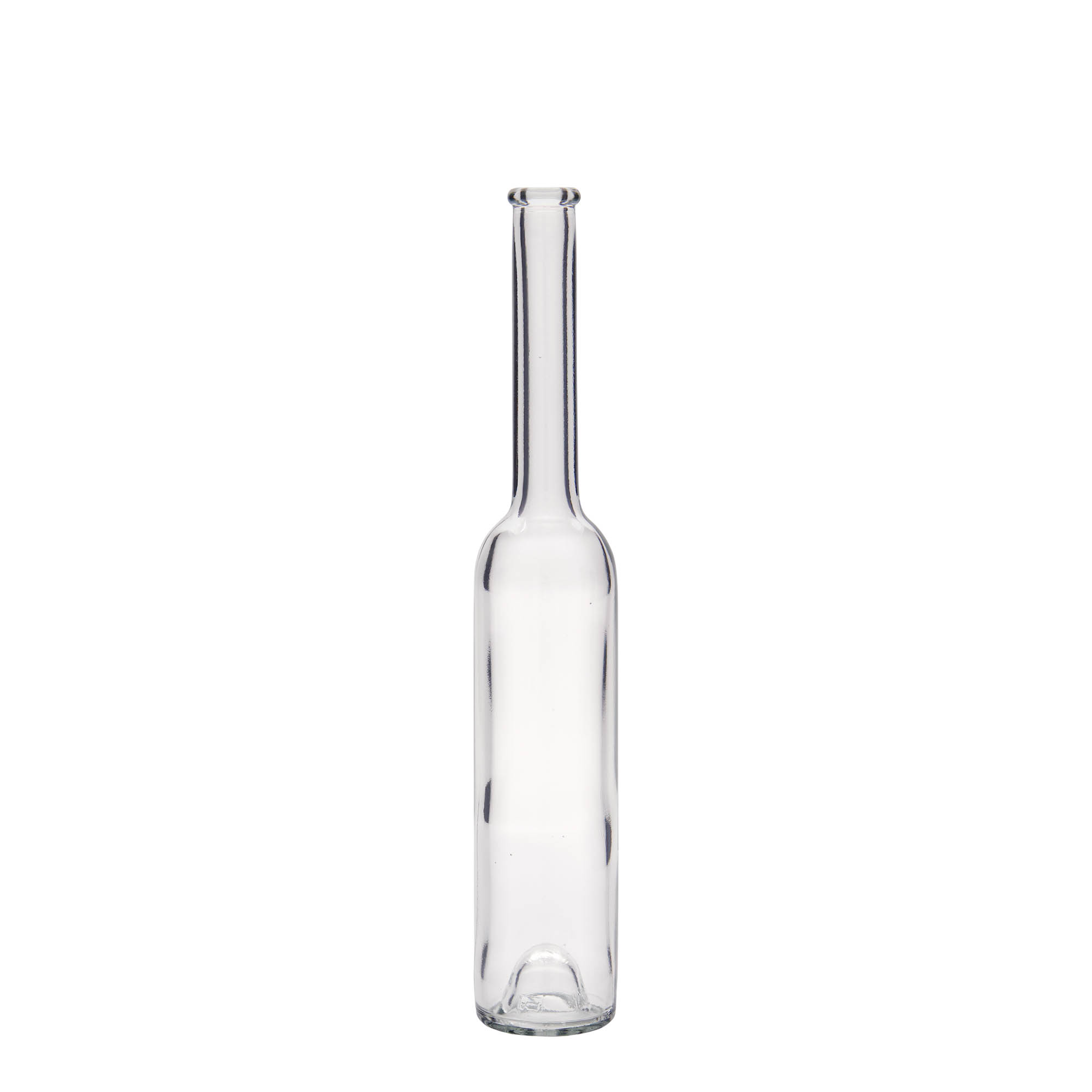 100 ml glasflaske 'Platina', åbning: kork