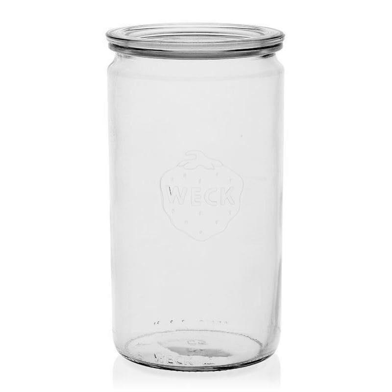 1.575 ml WECK-cylinderglas, åbning: Rund kant