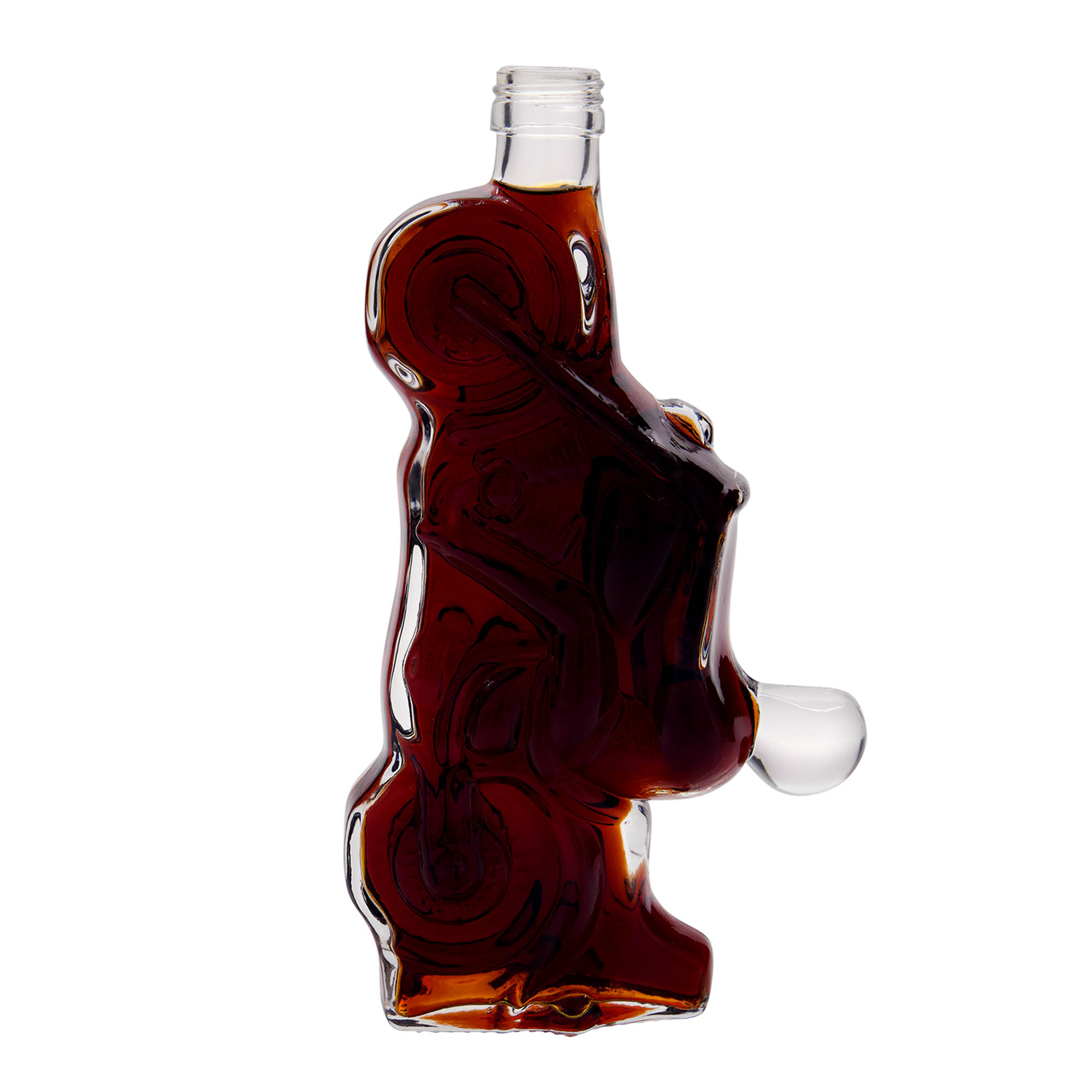 350 ml glasflaske 'Motorcykel', åbning: PP 28 350 ml glasflaske 'Motorcykel', åbning: PP 28