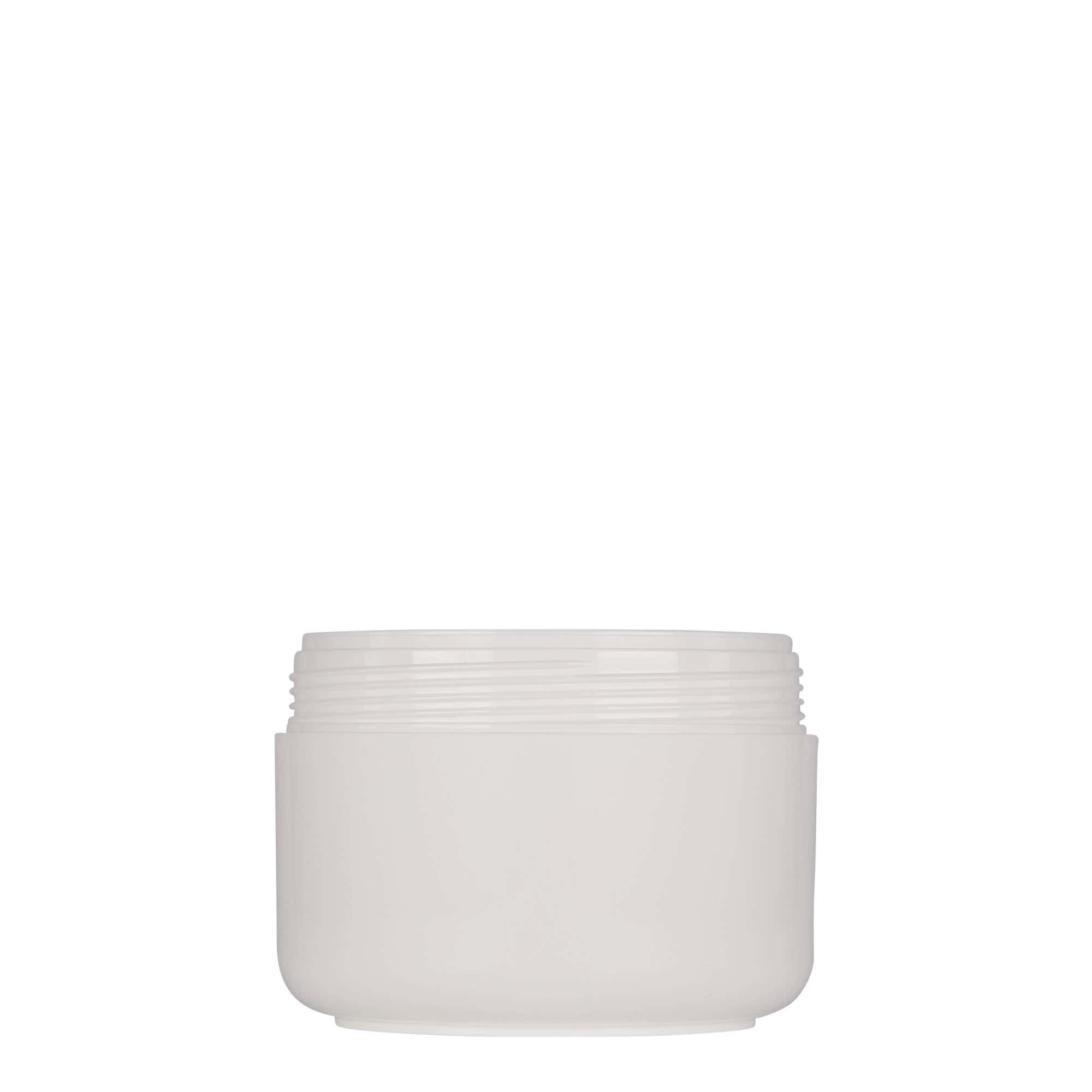 200 ml plastikbeholder »Bianca«, PP, hvid, åbning: skruelåg