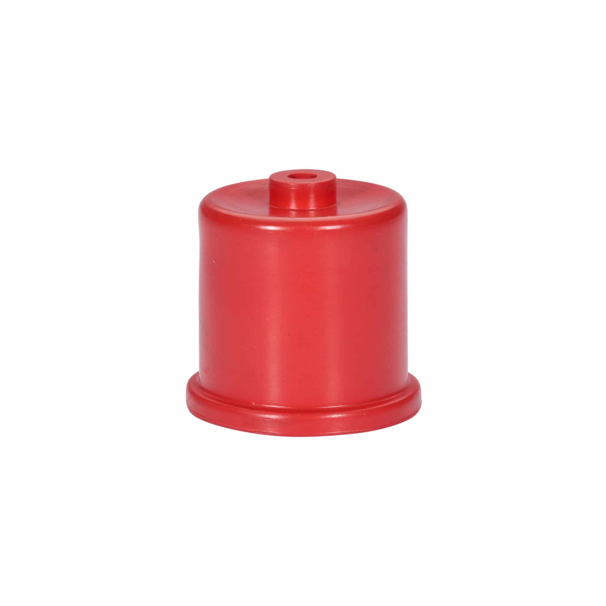 Gærhætte type 4a, gummi, rød Gærhætte type 4a, gummi, rød