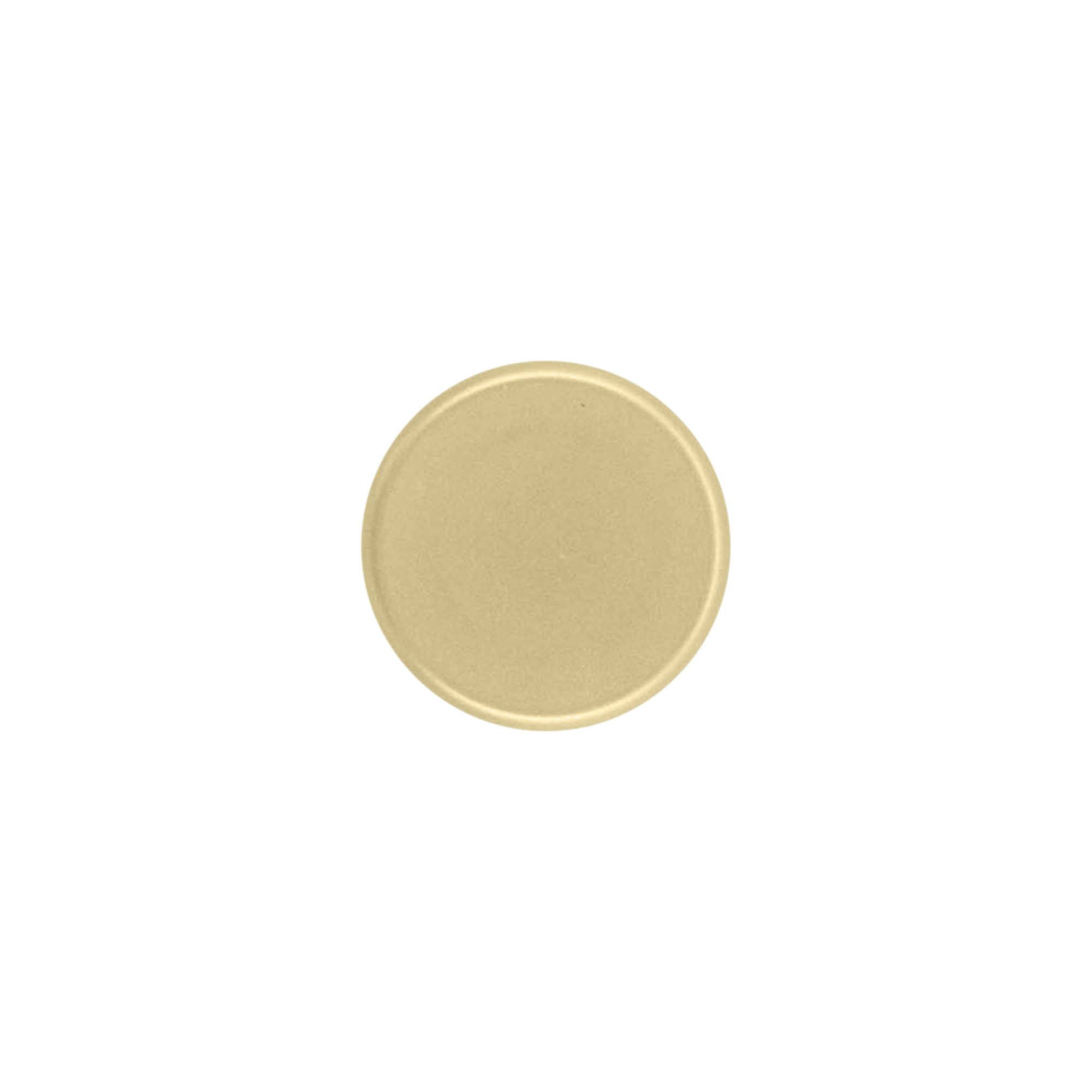 Grebskork 19 mm, plastik, guld, til munding: Kork