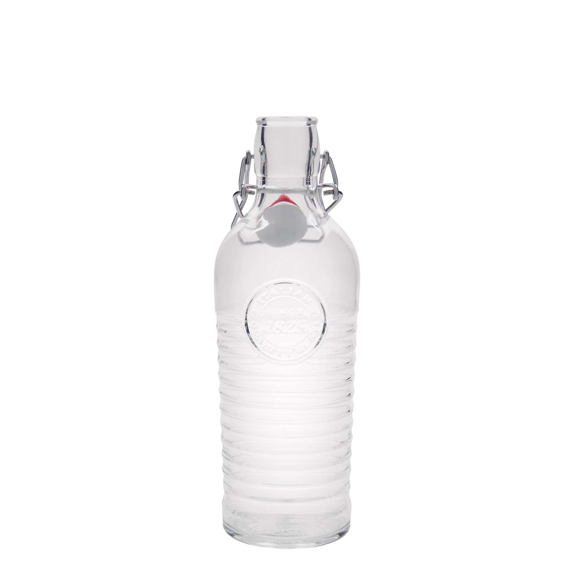 750 ml glasflaske 'Officina 1825', åbning: patentprop 750 ml glasflaske 'Officina 1825', åbning: patentprop