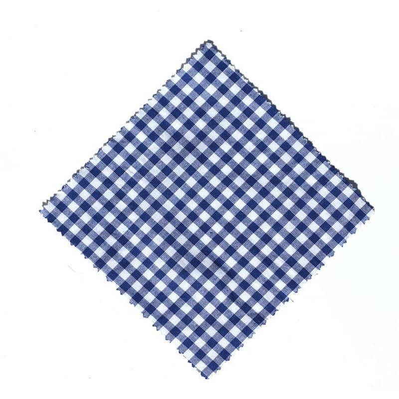 Stofservietter 15x15, kvadratisk, tekstil, mørkeblå, åbning: TO58-TO82