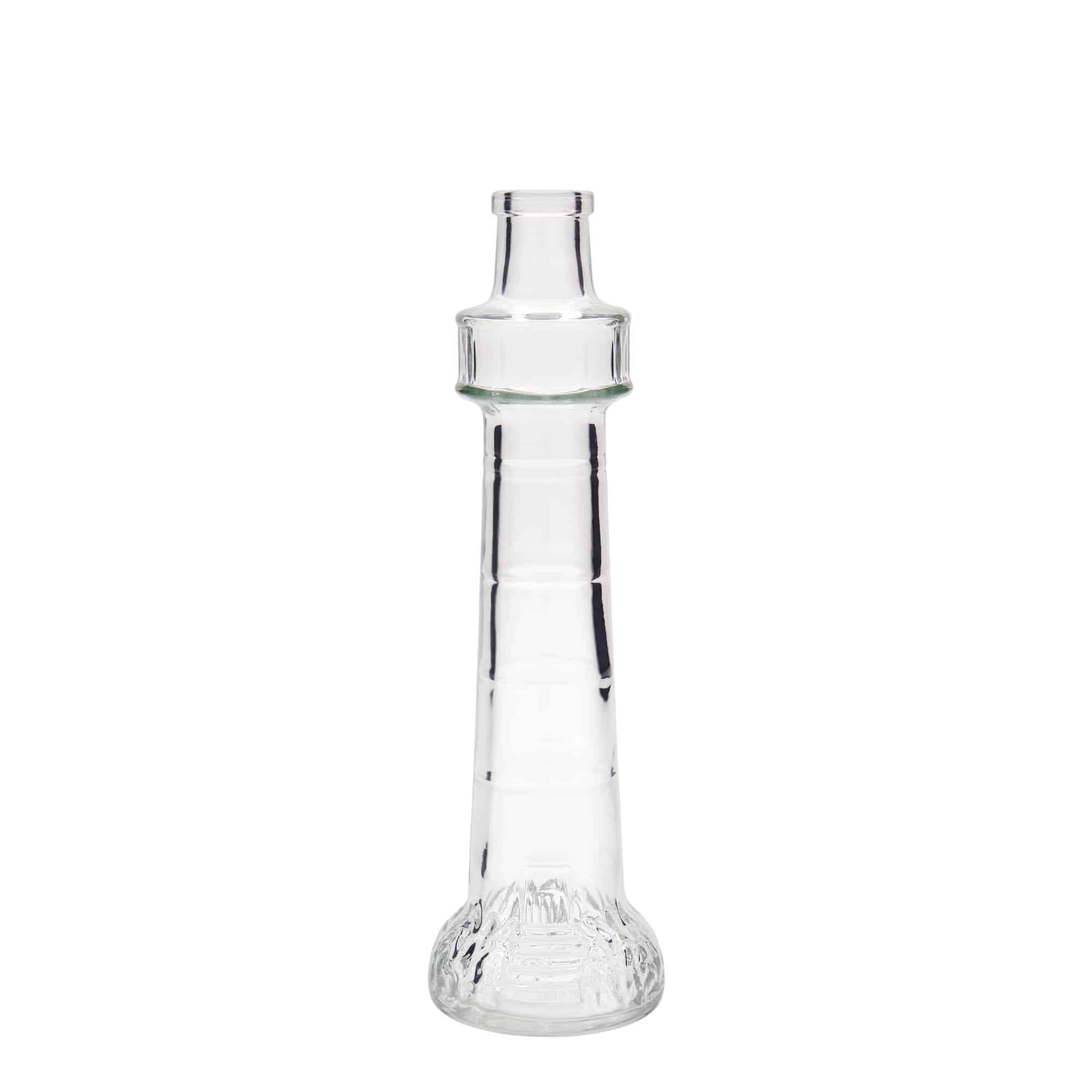 200 ml glasflaske 'Leuchtturm', åbning: kork