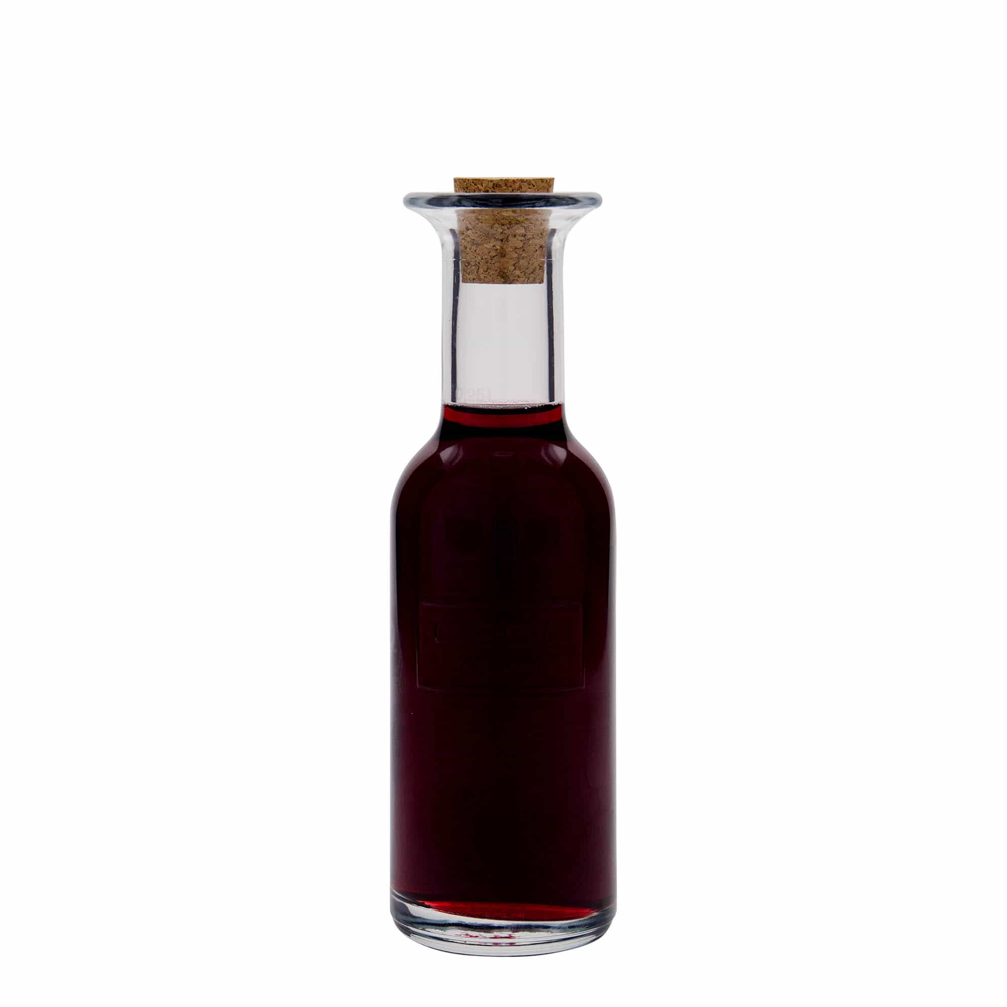 250 ml glasflaske 'Optima Fine Wine', åbning: Kork