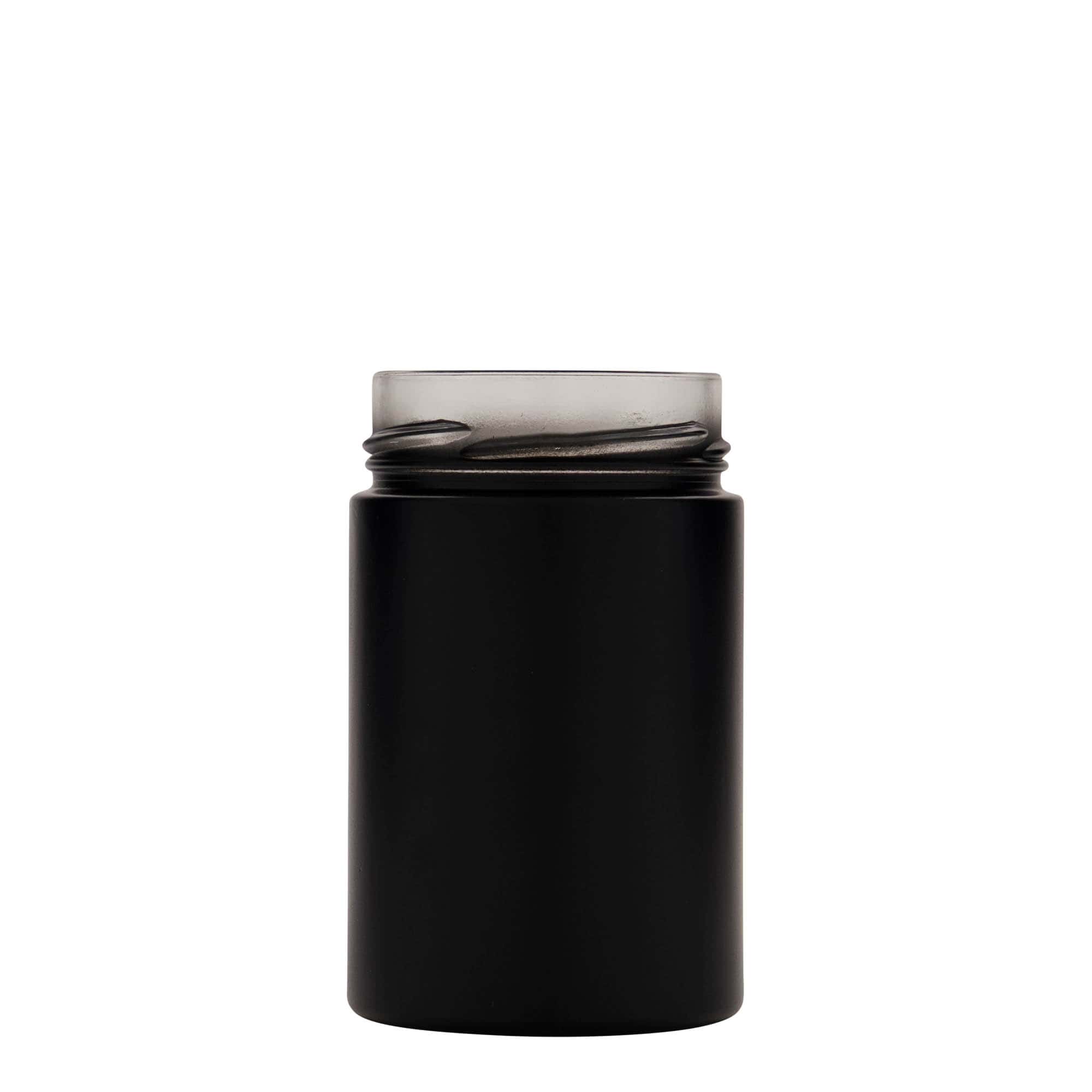 327 ml rundt glas 'Aurora', sort, åbning: Deep-twist-off (DTO 66) 327 ml rundt glas 'Aurora', sort, åbning: Deep-twist-off (DTO 66)