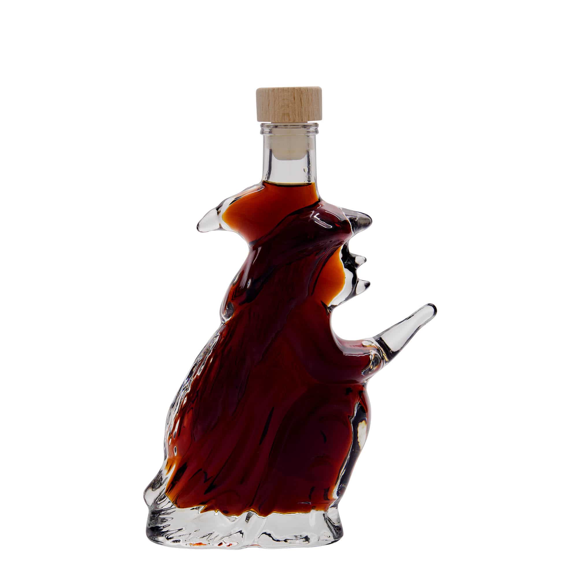 200 ml glasflaske 'Hexe', åbning: kork
