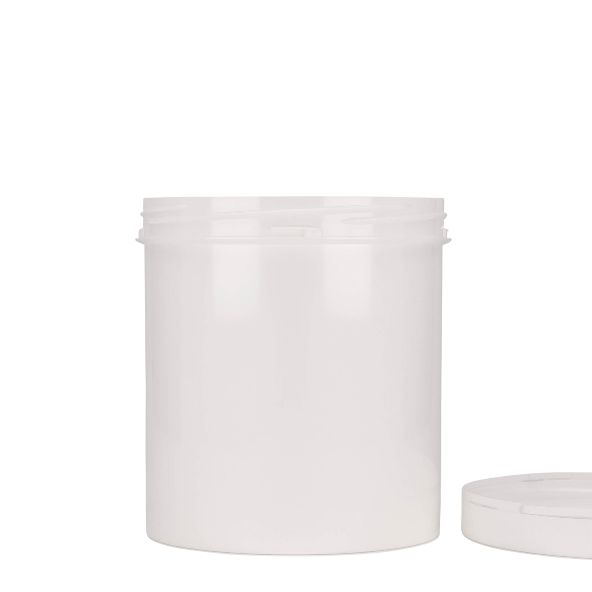1.000 ml plastdåse 'Securilock', PP, hvid, åbning: skruelåg 1.000 ml plastdåse 'Securilock', PP, hvid, åbning: skruelåg