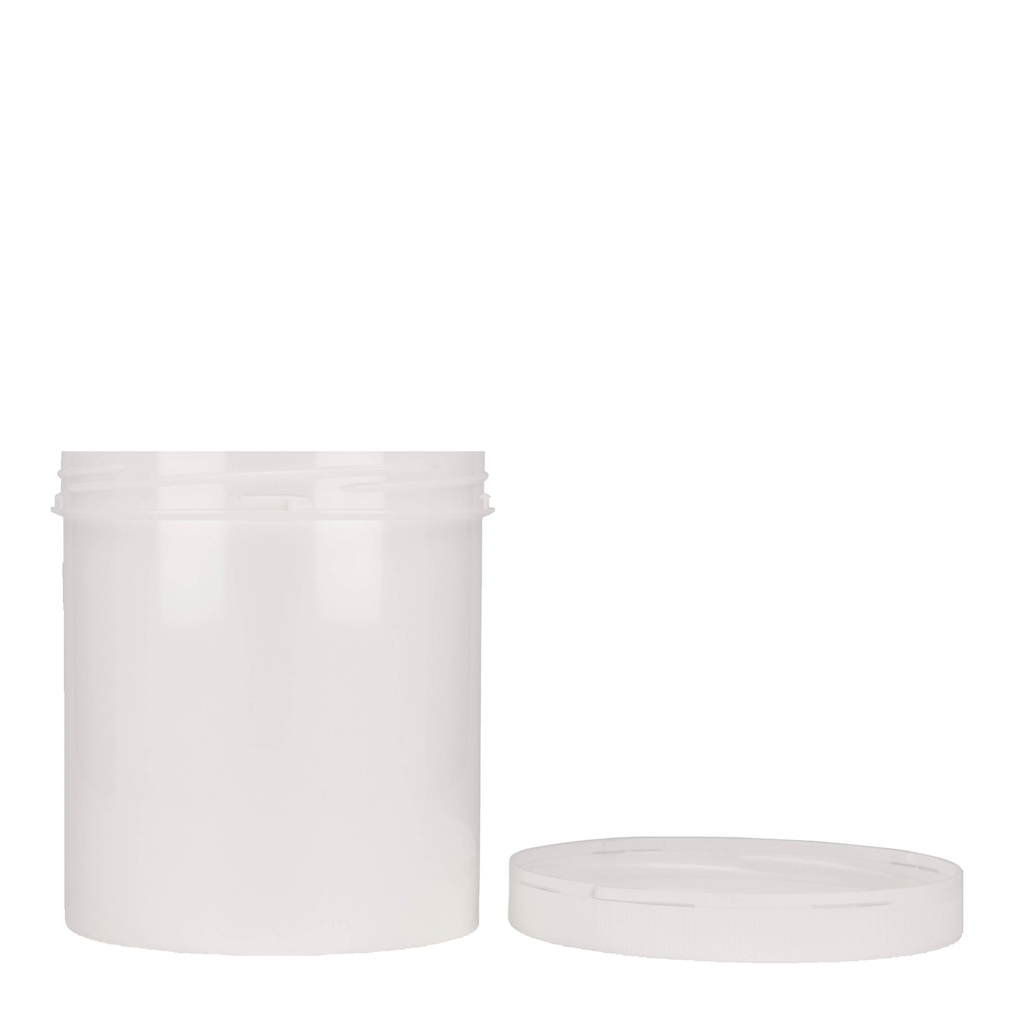 1.000 ml plastdåse 'Securilock', PP, hvid, åbning: skruelåg 1.000 ml plastdåse 'Securilock', PP, hvid, åbning: skruelåg