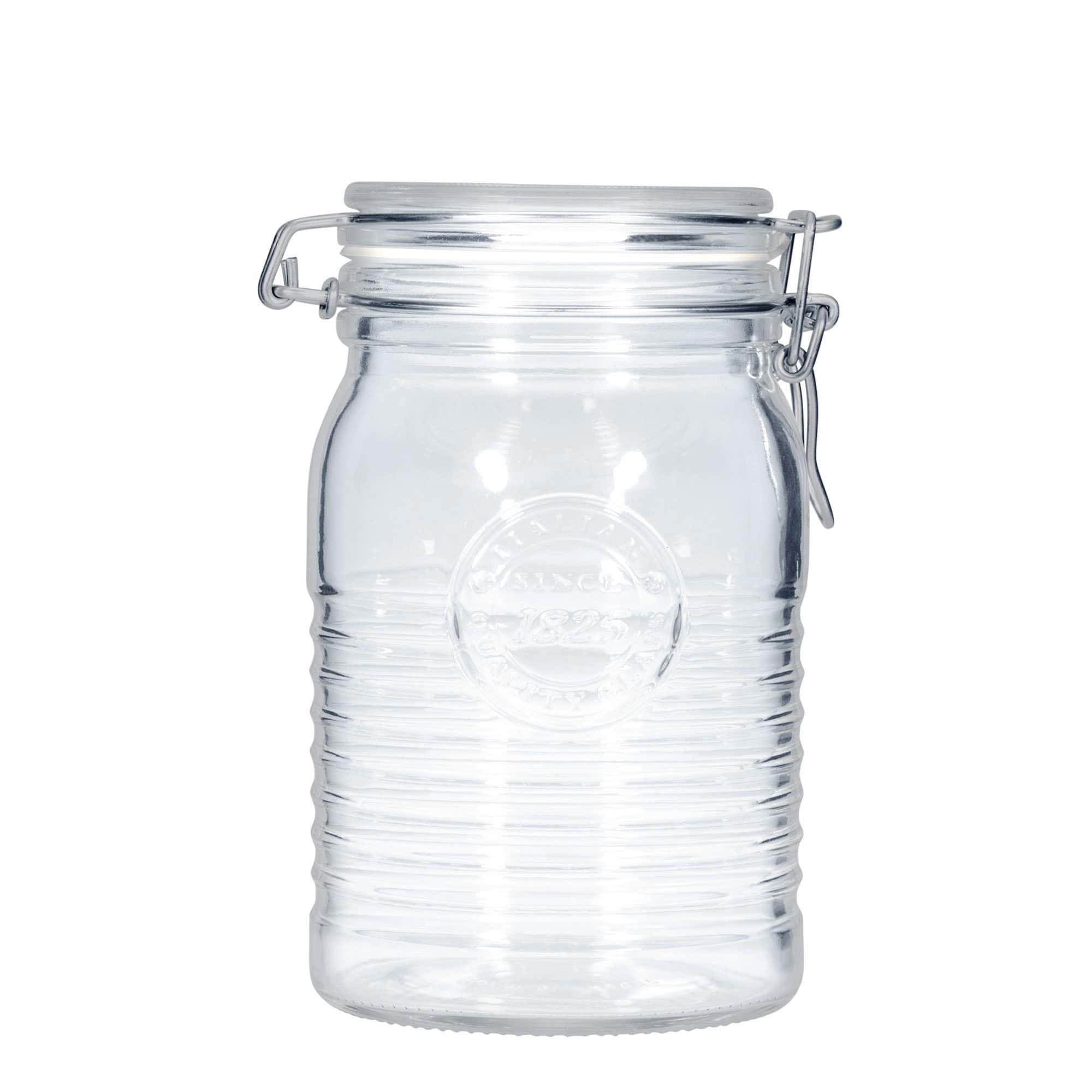 1.000 ml patentglas 'Officina 1825', åbning: Patentlåg 1.000 ml patentglas 'Officina 1825', åbning: Patentlåg