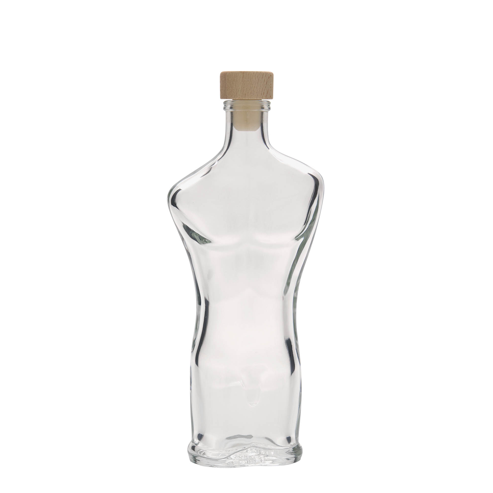 200 ml glasflaske 'Adam', åbning: kork 200 ml glasflaske 'Adam', åbning: kork