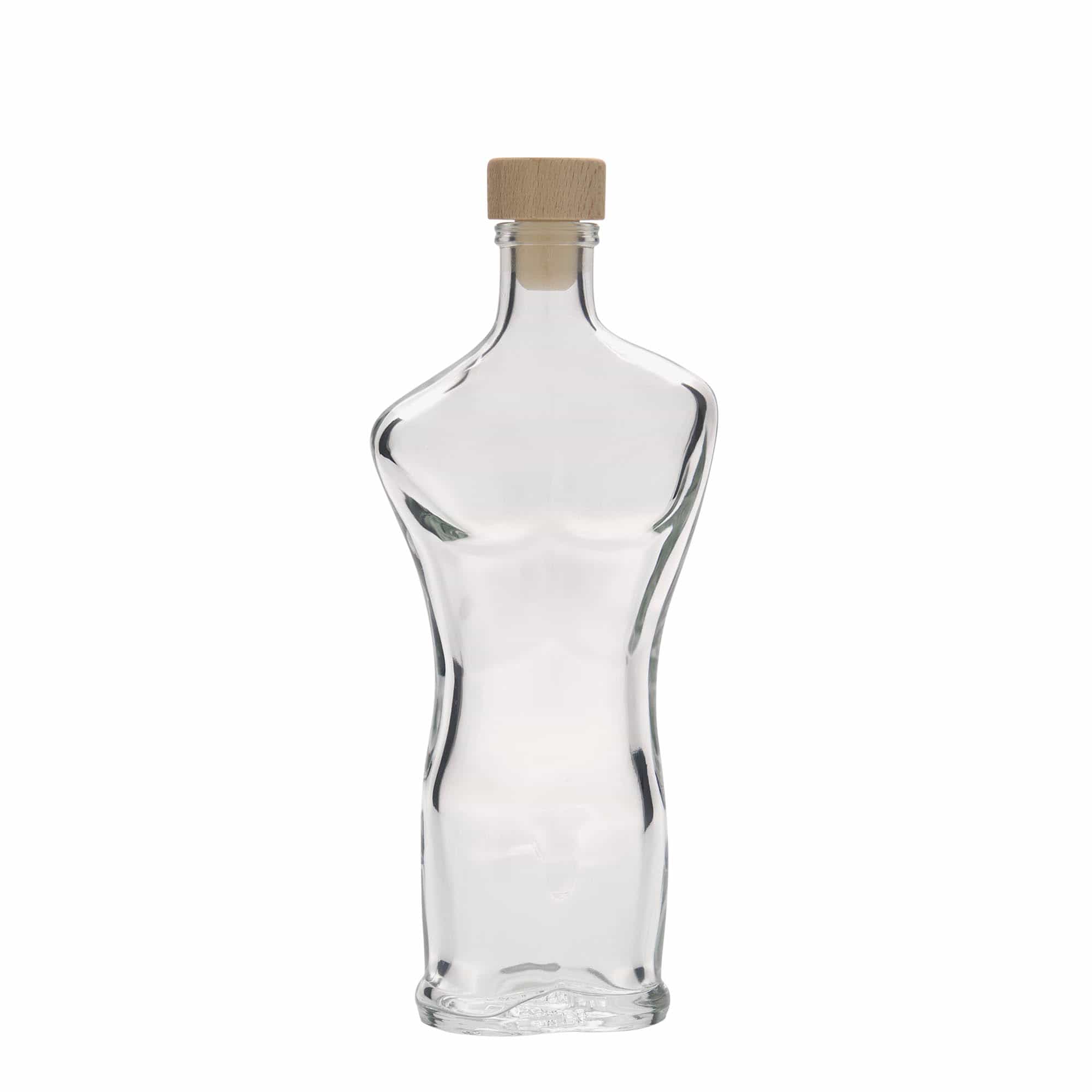 200 ml glasflaske »Adam«, åbning: kork