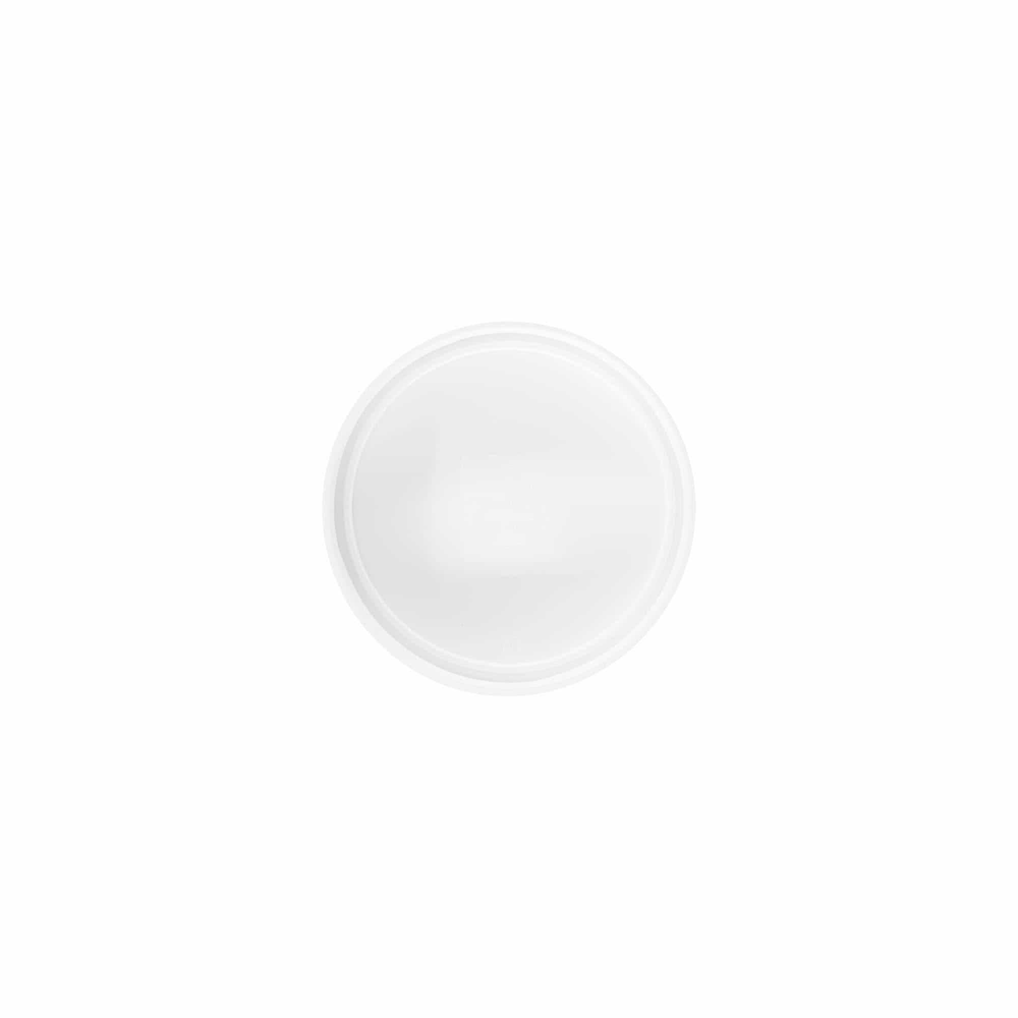 Skruelåg »White Line« 60ml, PP-plast, hvid