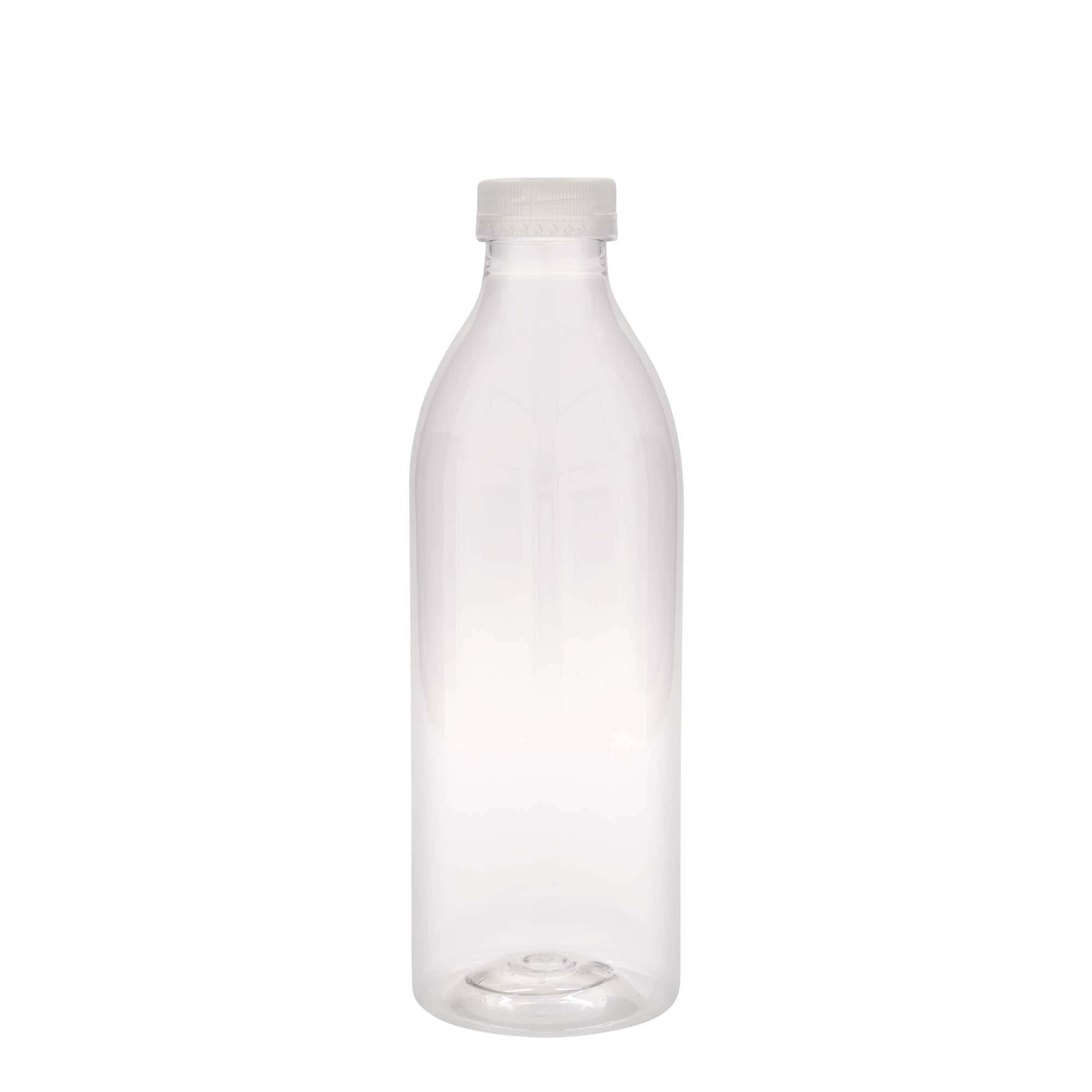 1.000 ml PET-flaske standard, plast, åbning: 38 mm