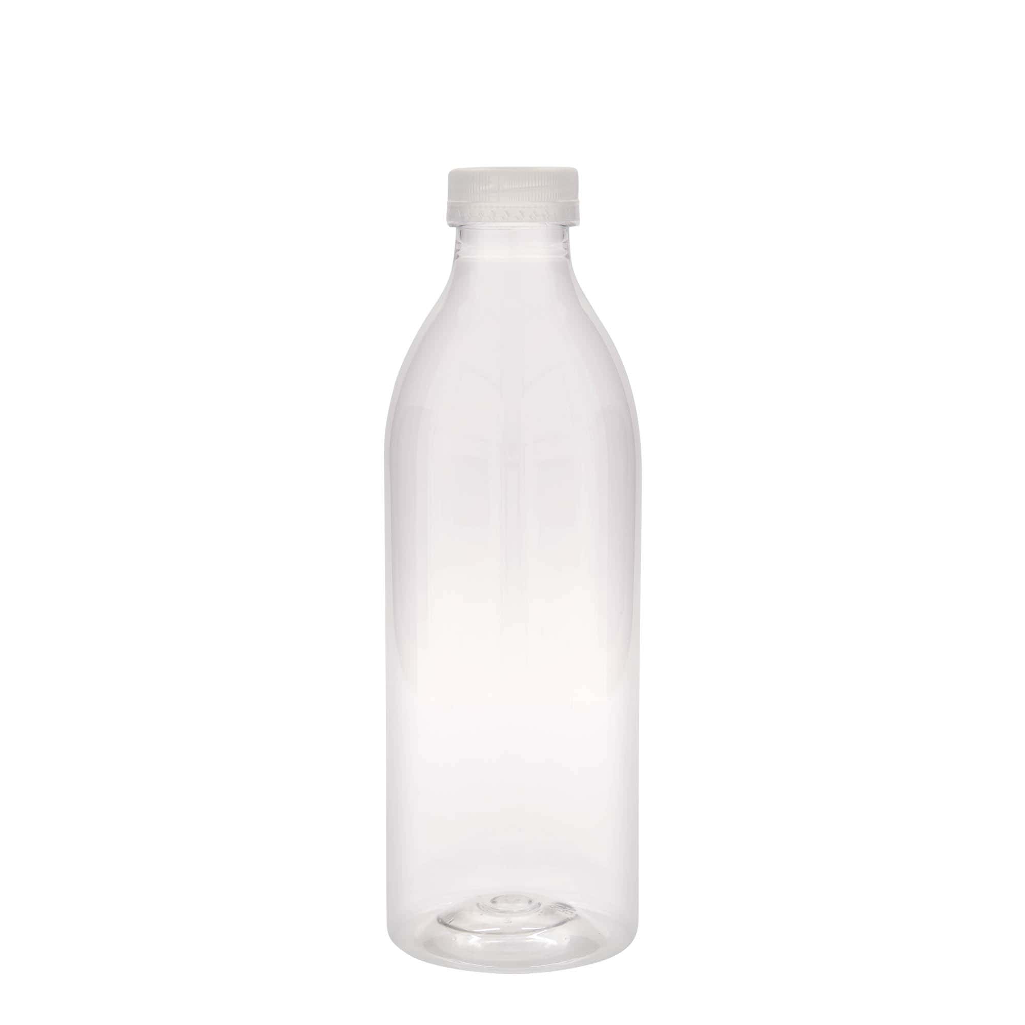 1.000 ml PET-flaske standard, plast, åbning: 38 mm