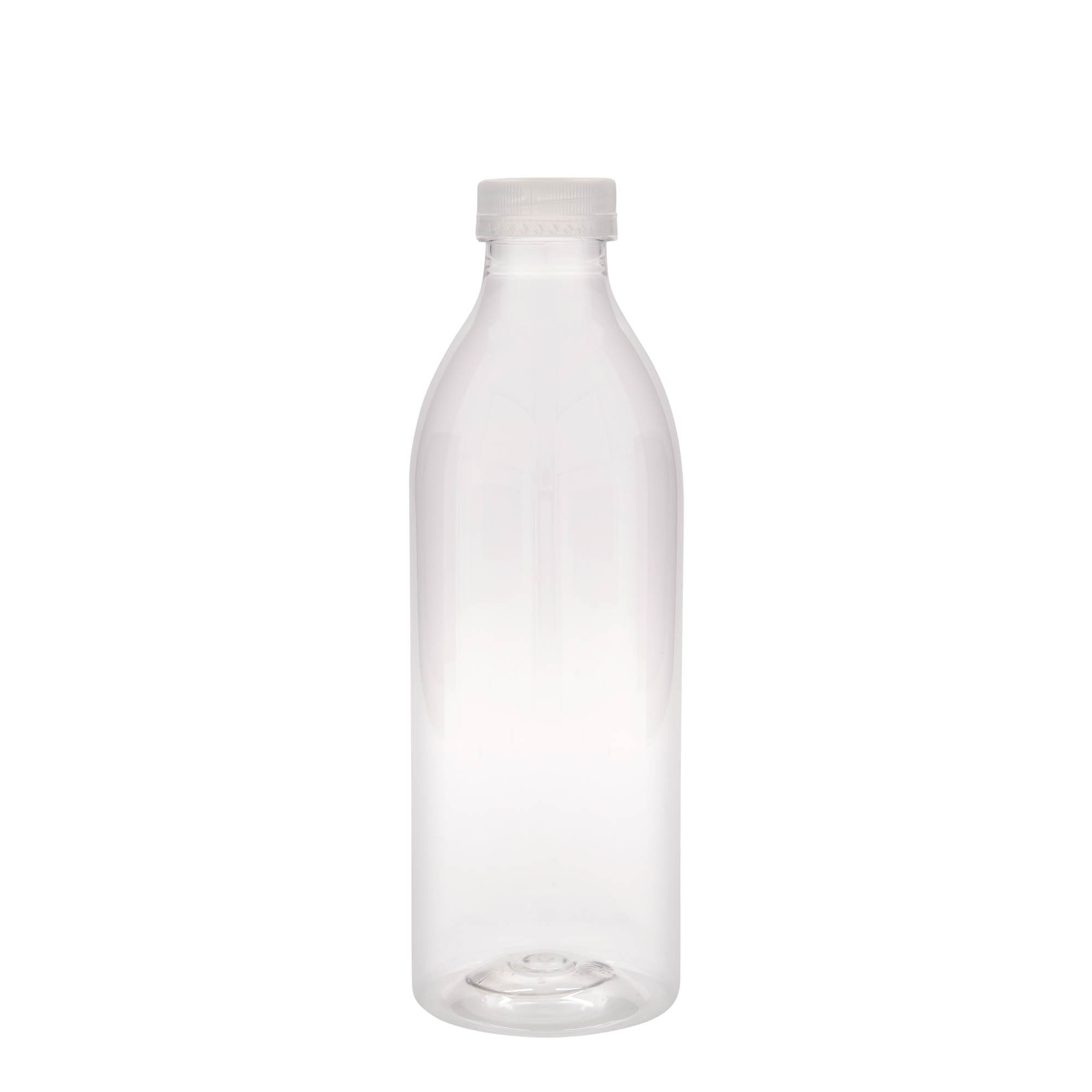 1.000 ml PET-flaske standard, plast, åbning: 38 mm 1.000 ml PET-flaske standard, plast, åbning: 38 mm