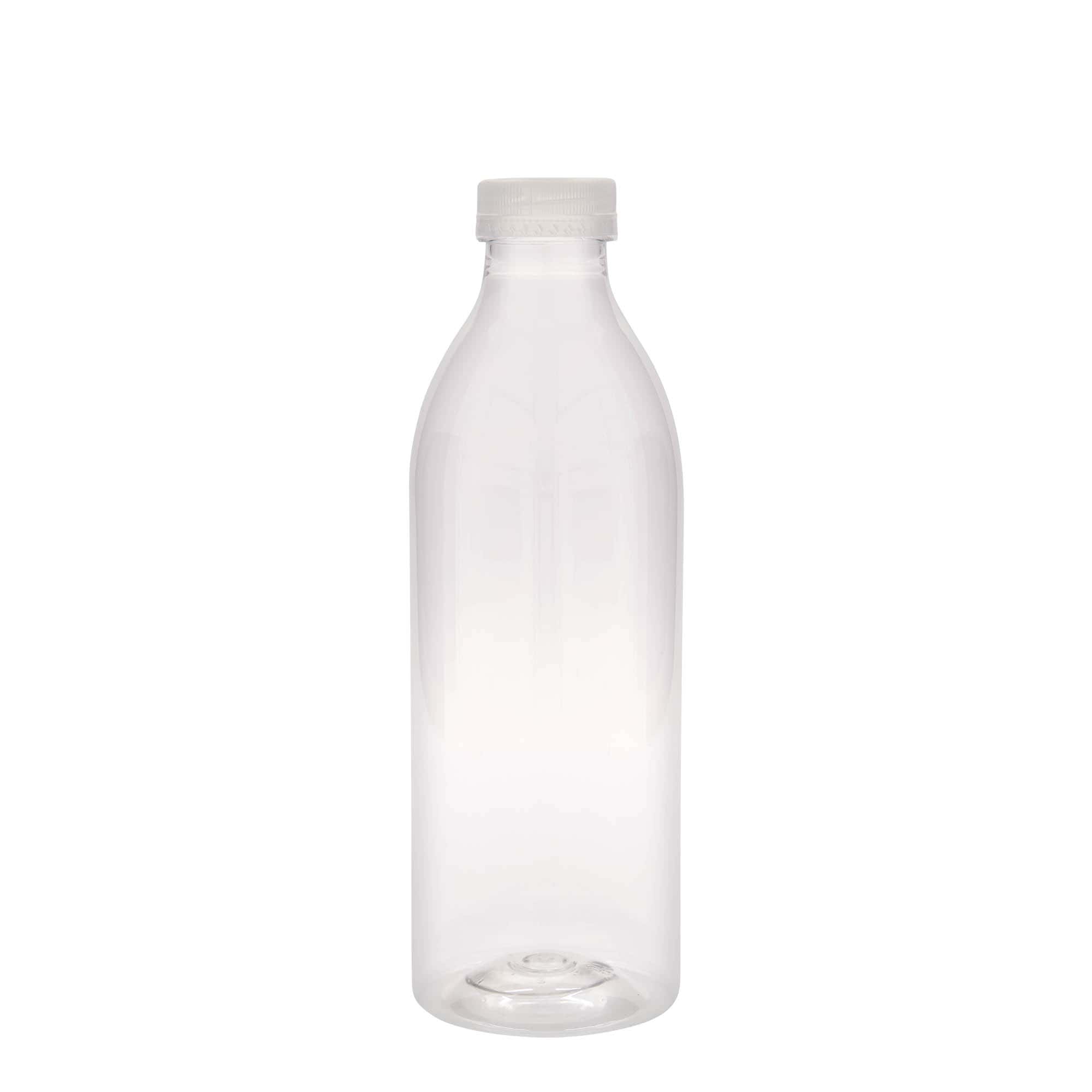1.000 ml PET-flaske standard, plast, åbning: 38 mm