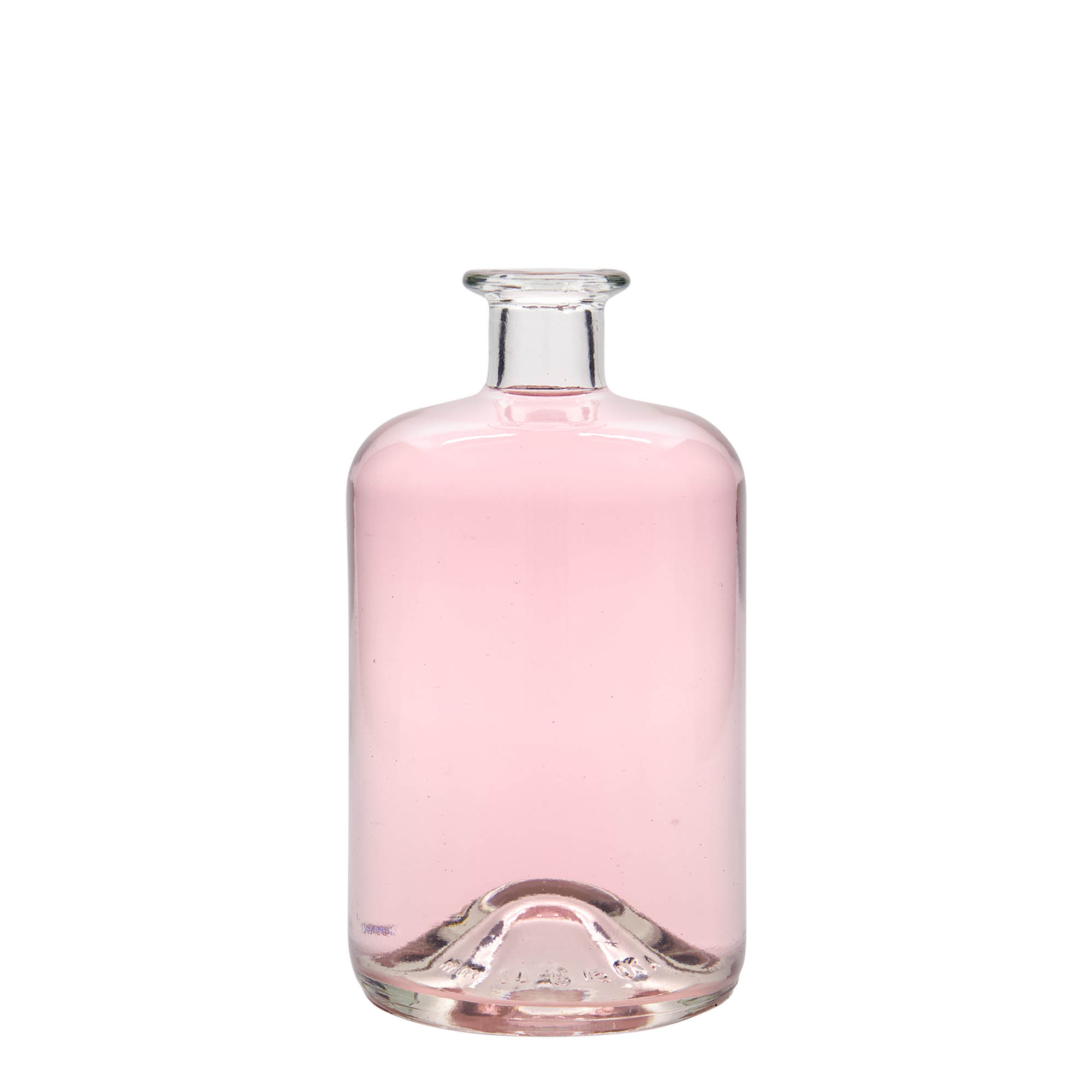 700 ml glasflaske apoteker, åbning: kork
