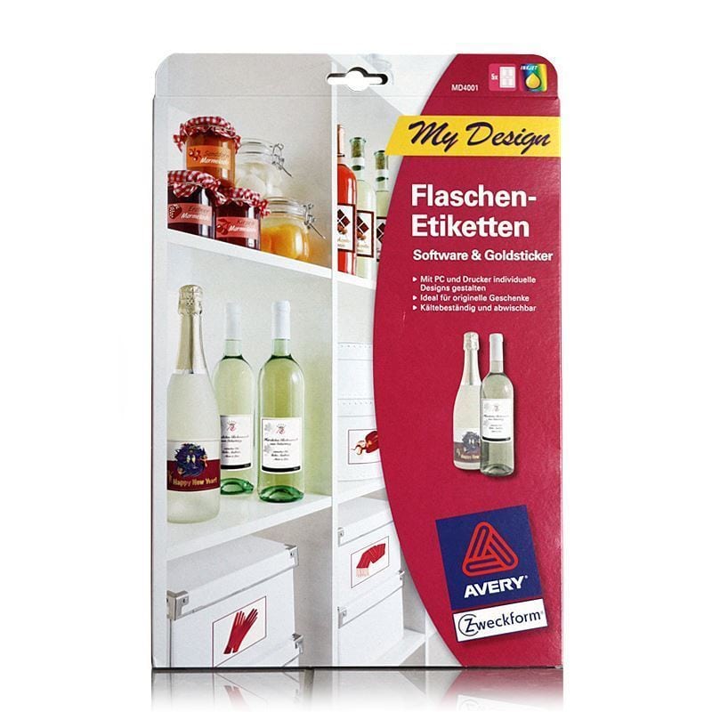 Selvklæbende etiketter, 20 ark, papir, hvid Selvklæbende etiketter, 20 ark, papir, hvid