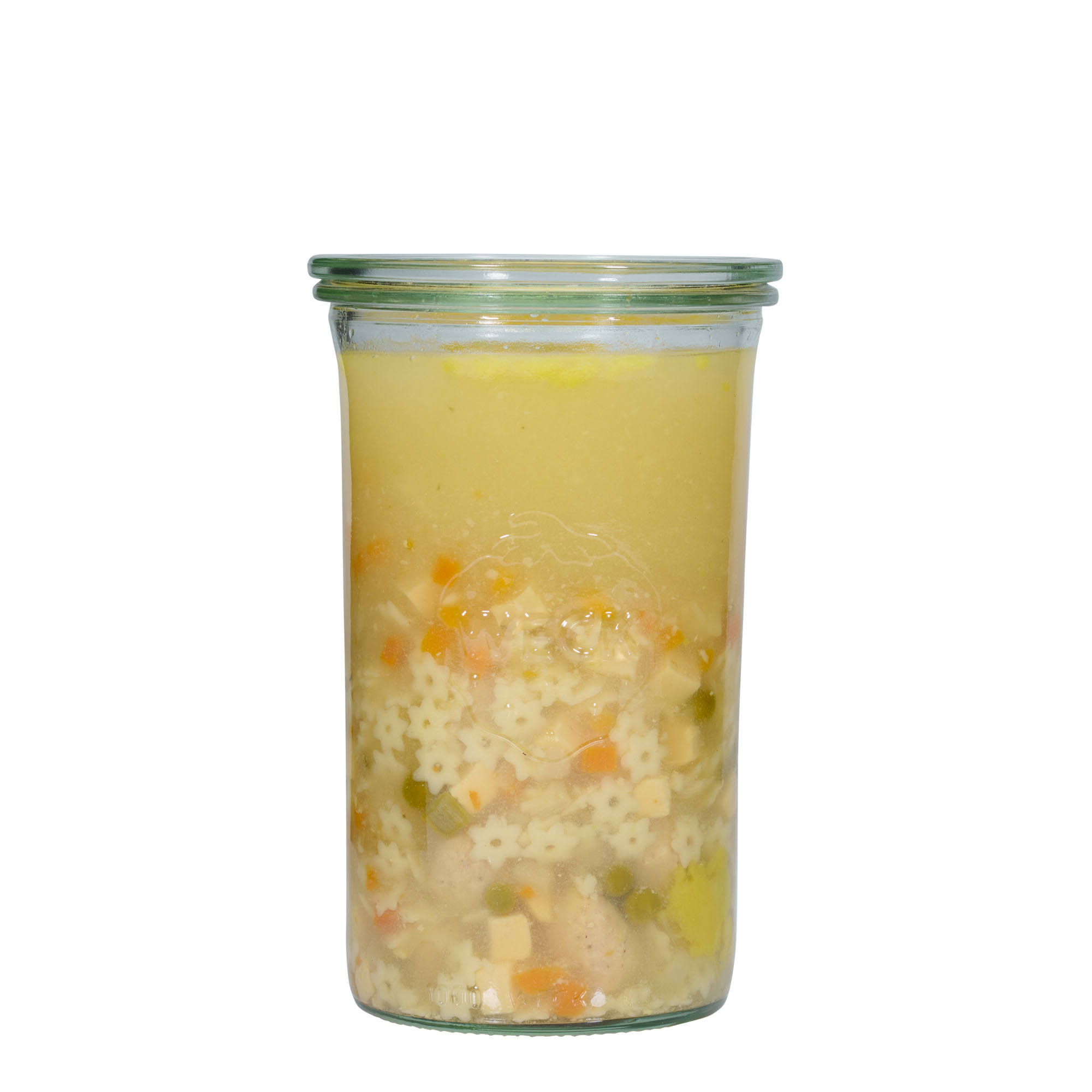 1.000 ml WECK-sturzglas #, åbning: rundkant 1.000 ml WECK-sturzglas #, åbning: rundkant