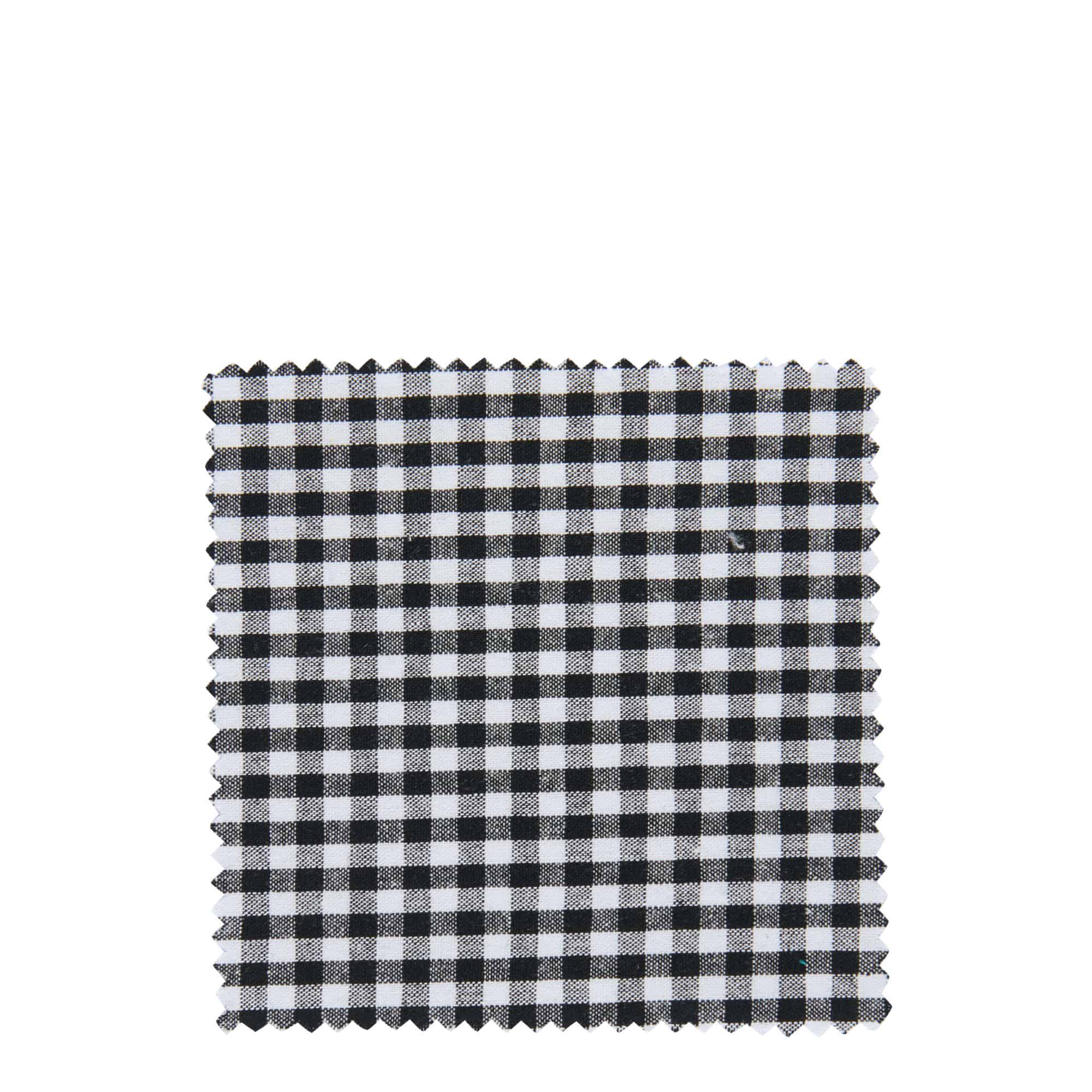 Stofserviet ternet 12x12, kvadratisk, tekstil, sort, åbning: TO38-TO53