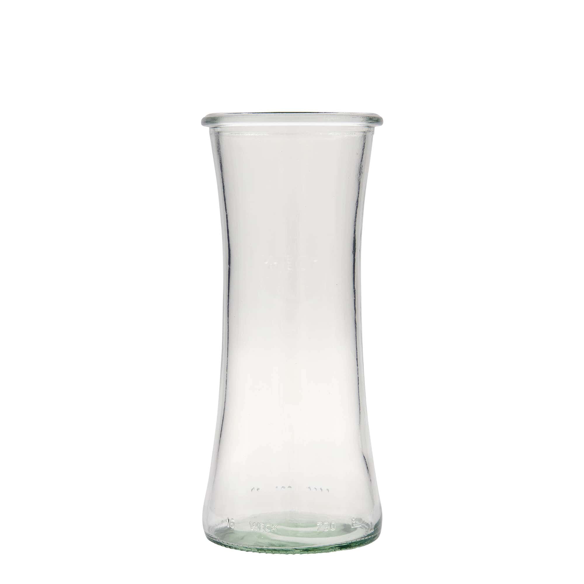 6x 730 ml WECK-delikatesseglas med glaslåg RR 80
