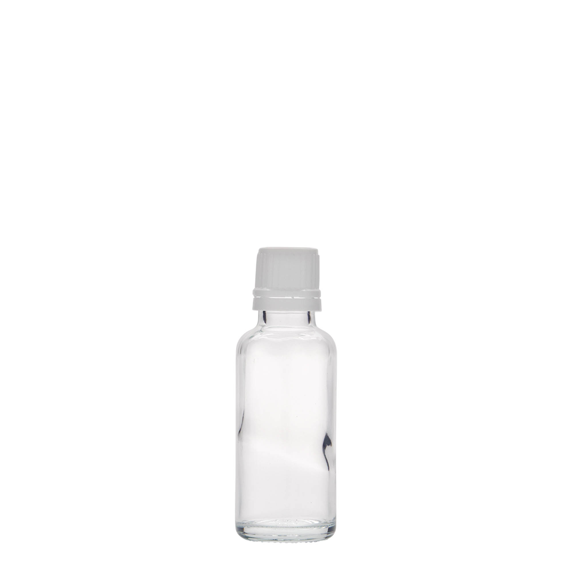 30 ml medicinflaske, glas, åbning: DIN 18 30 ml medicinflaske, glas, åbning: DIN 18