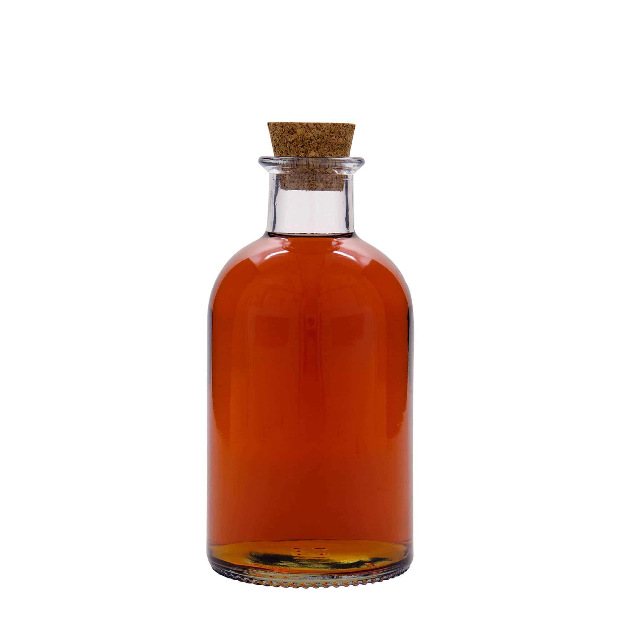 500 ml glasflaske apoteker 'Italia', åbning: Kork