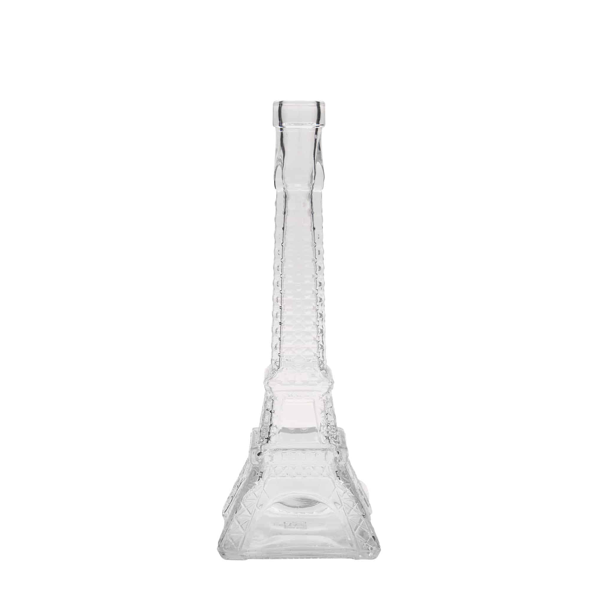 200 ml glasflaske 'Eiffeltårn', åbning: prop
