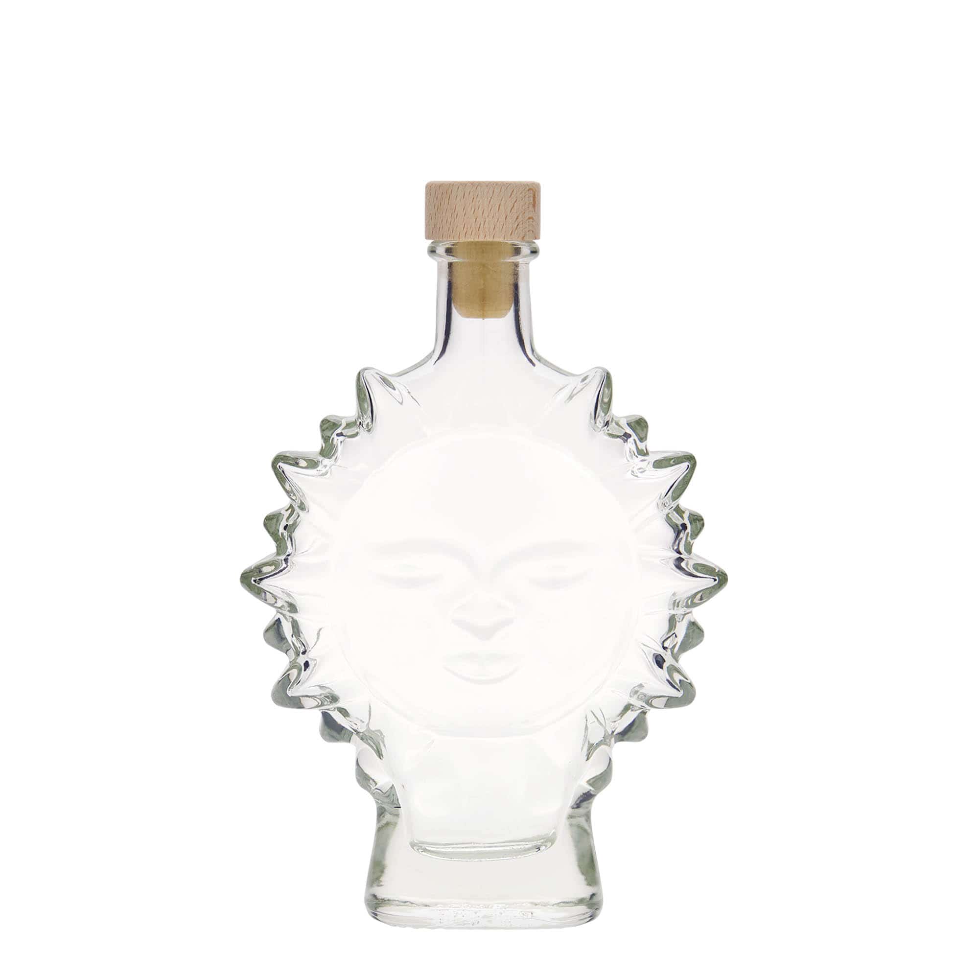 200 ml glasflaske 'Sol', åbning: Kork