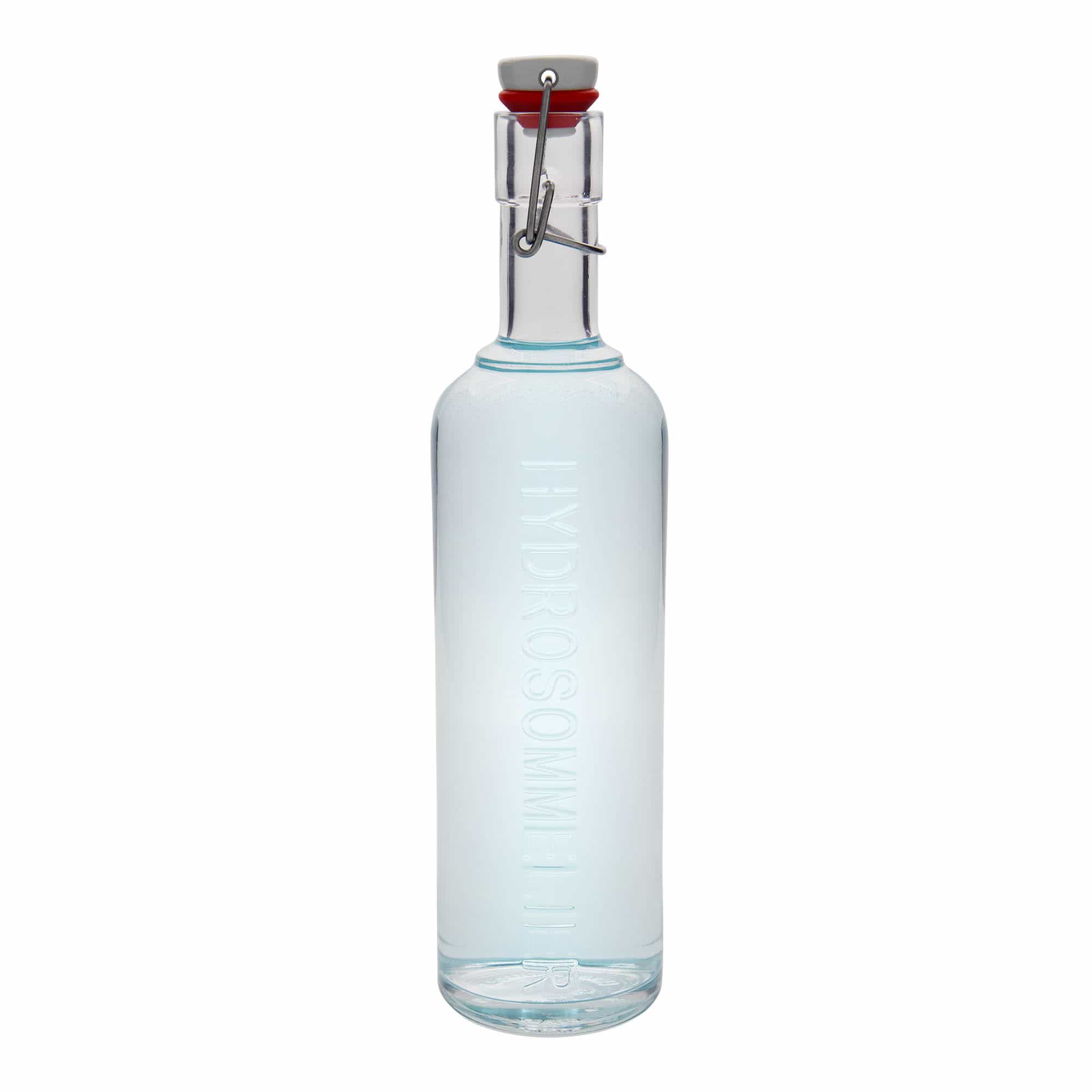 1.000 ml glasflaske »Optima Hydrosommelier«, åbning: låseklips