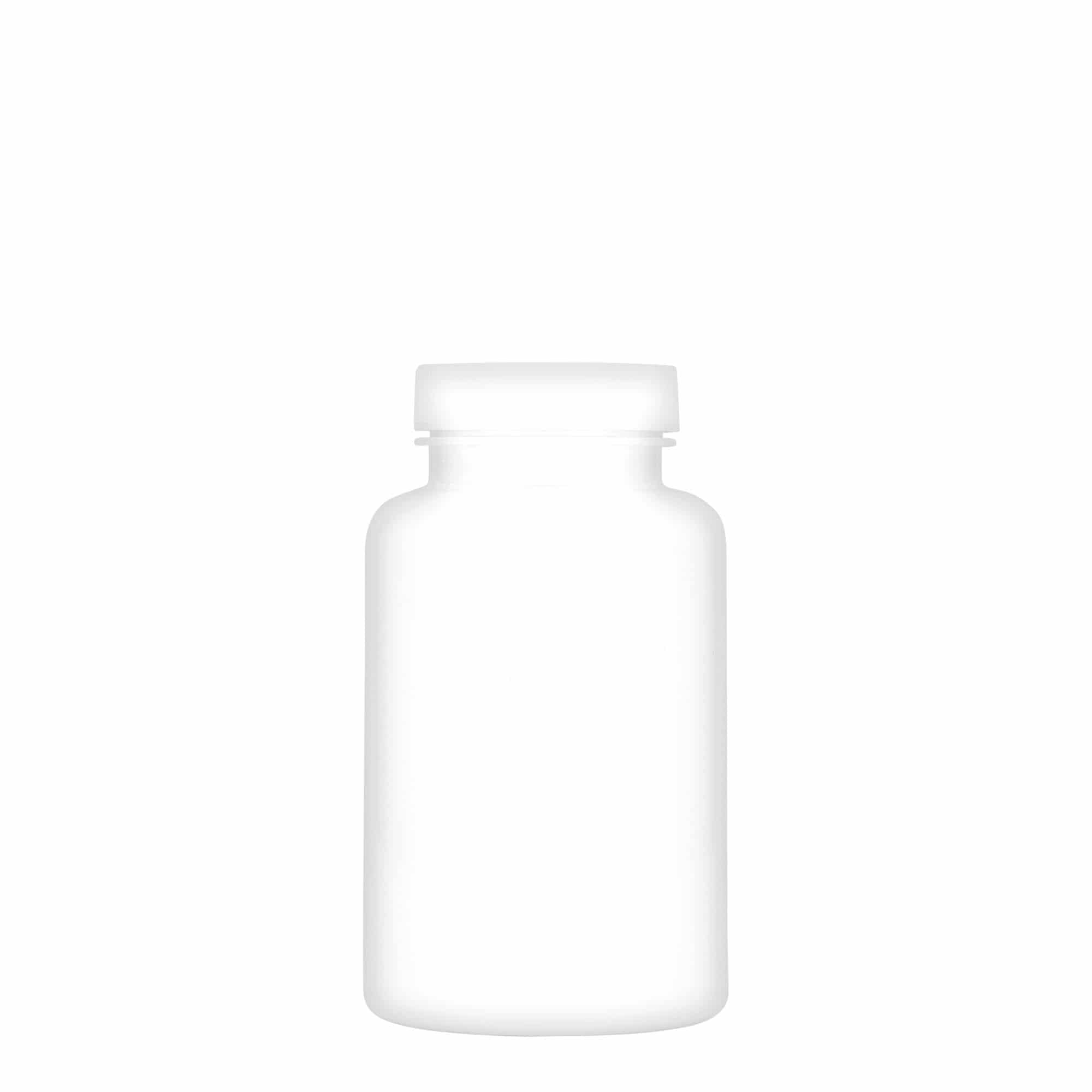250 ml PET-packer, plast, hvid, åbning: GPI 45/400