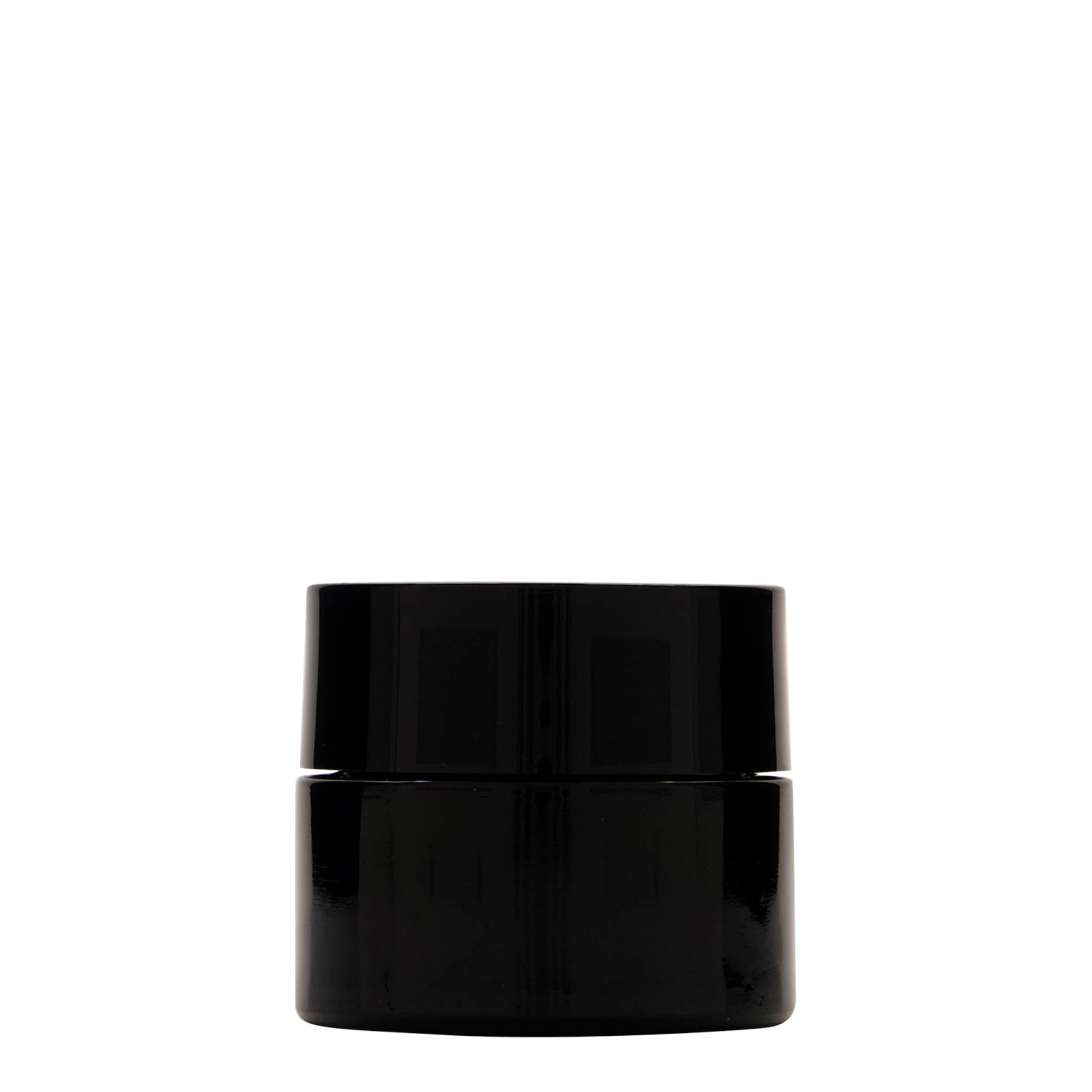 50 ml genbrugsglas 'Floria', glas, antikgrøn, åbning: 58/400