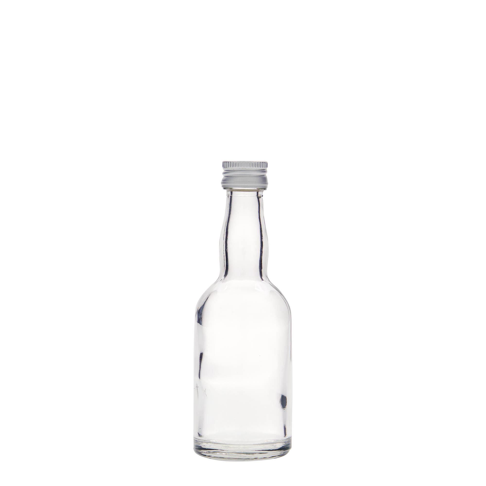 50 ml glasflaske 'Proba', åbning: PP 18 50 ml glasflaske 'Proba', åbning: PP 18