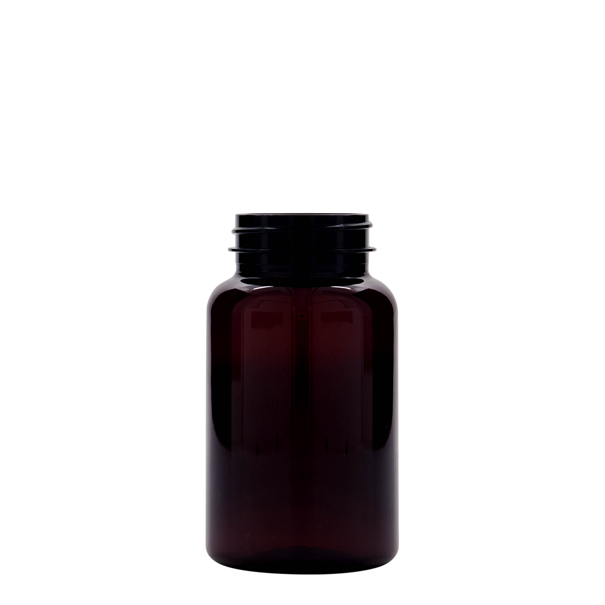 200 ml PET-flaske, plastik, brun, åbning: 45/400 200 ml PET-flaske, plastik, brun, åbning: 45/400