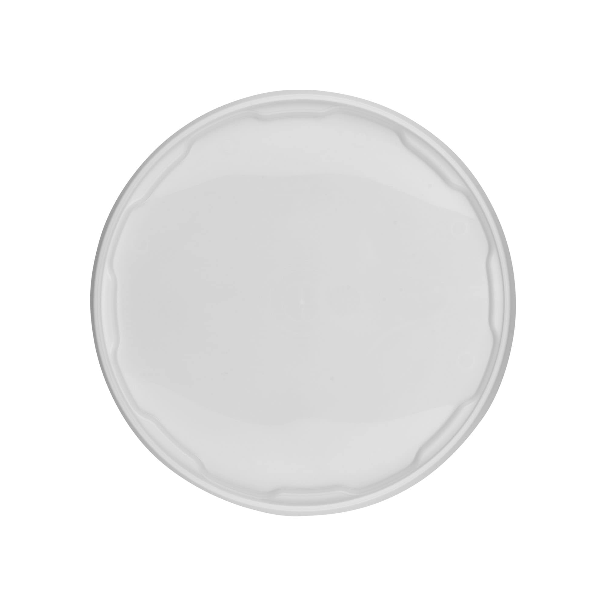 Låg til 10 l spand, PP-plast, hvid