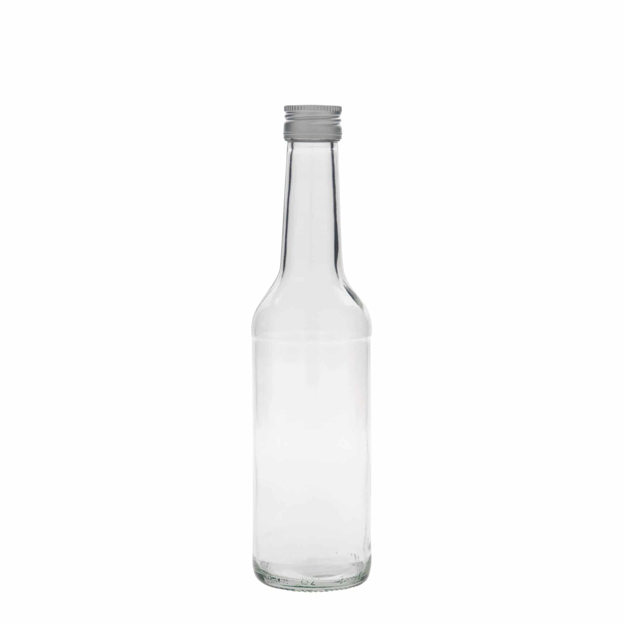 350 ml glasflaske, lige hals, åbning: PP 28
