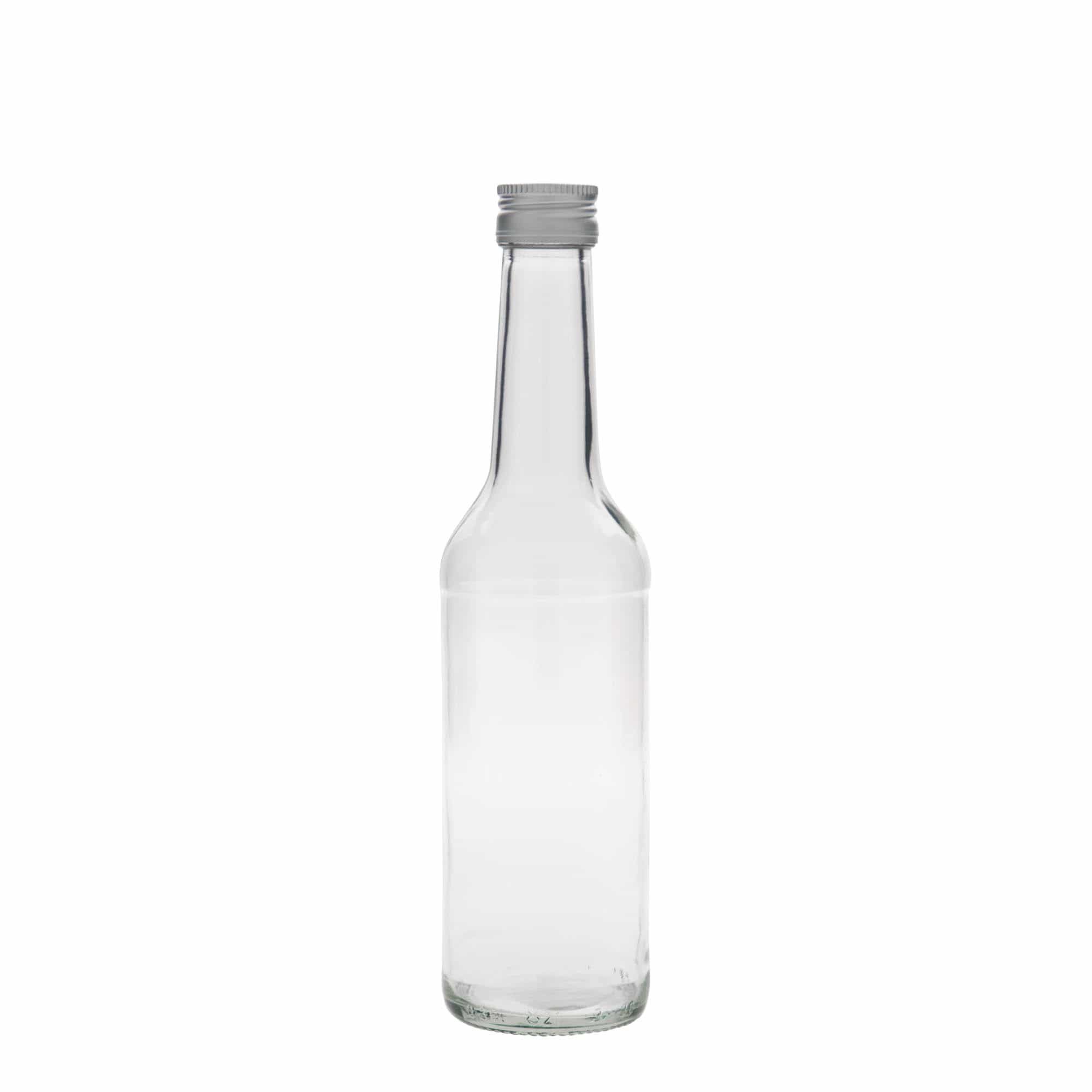 350 ml glasflaske med lige hals, åbning: PP 28
