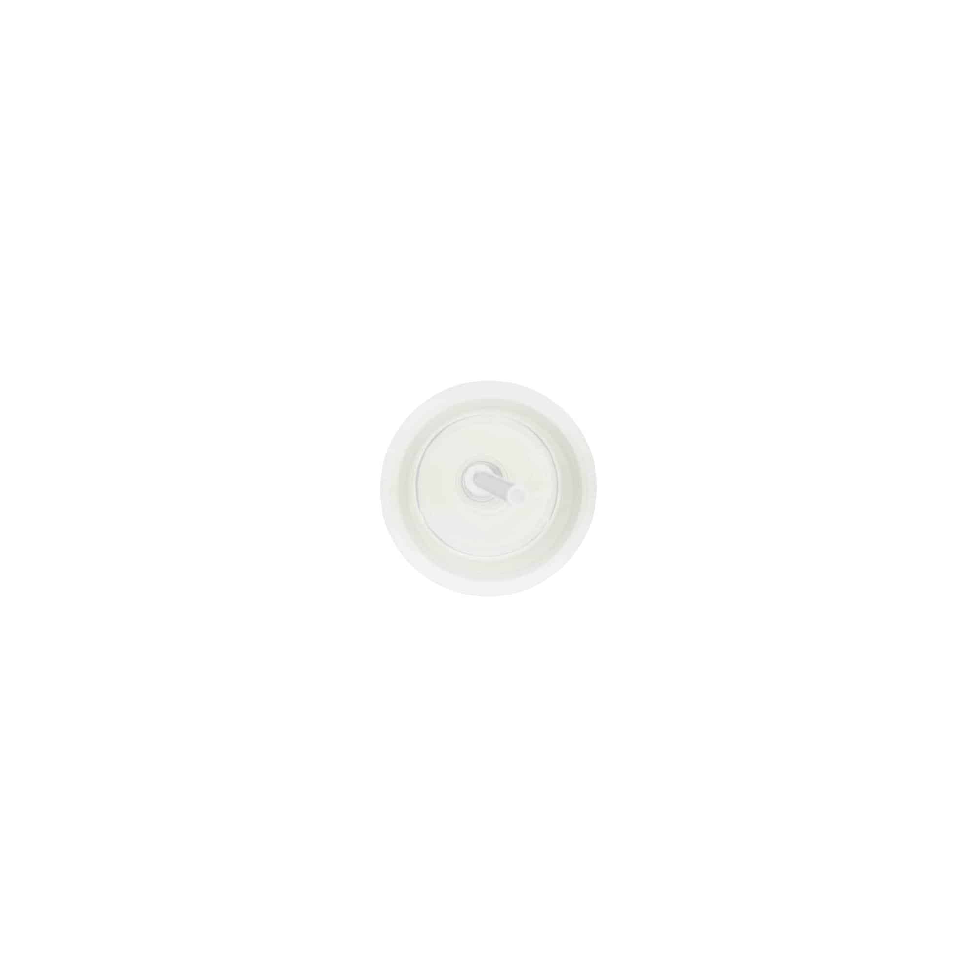 Dispenser 100 ml »Foamer«, PP-plast, hvid, til åbning: skruehætte