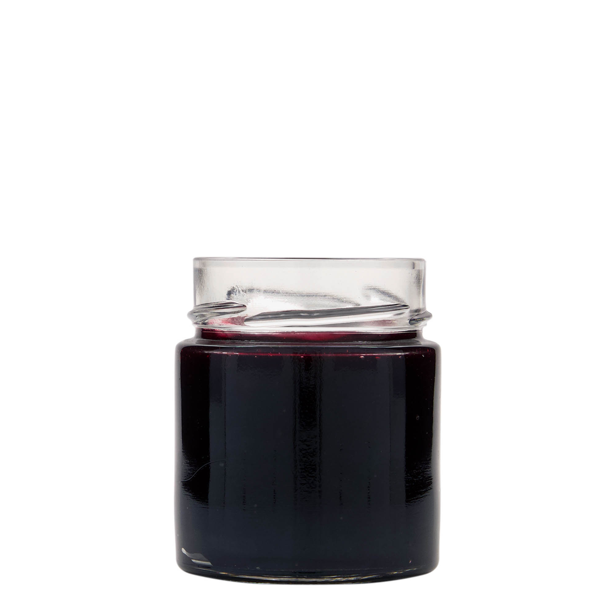 212 ml rundt glas 'Albatros', åbning: ekstra dyb twist-off (EDTO 70)