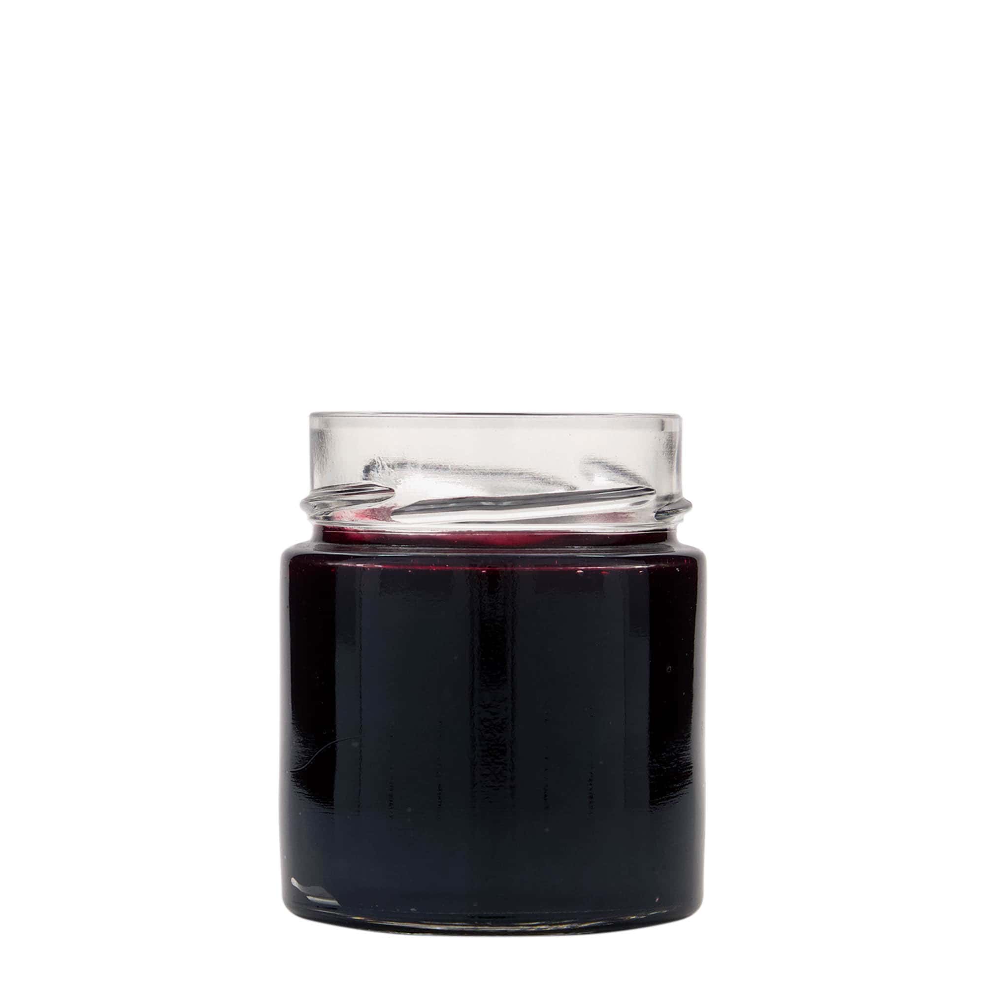 212 ml rundt glas 'Albatros', åbning: ekstra dyb twist-off (EDTO 70)
